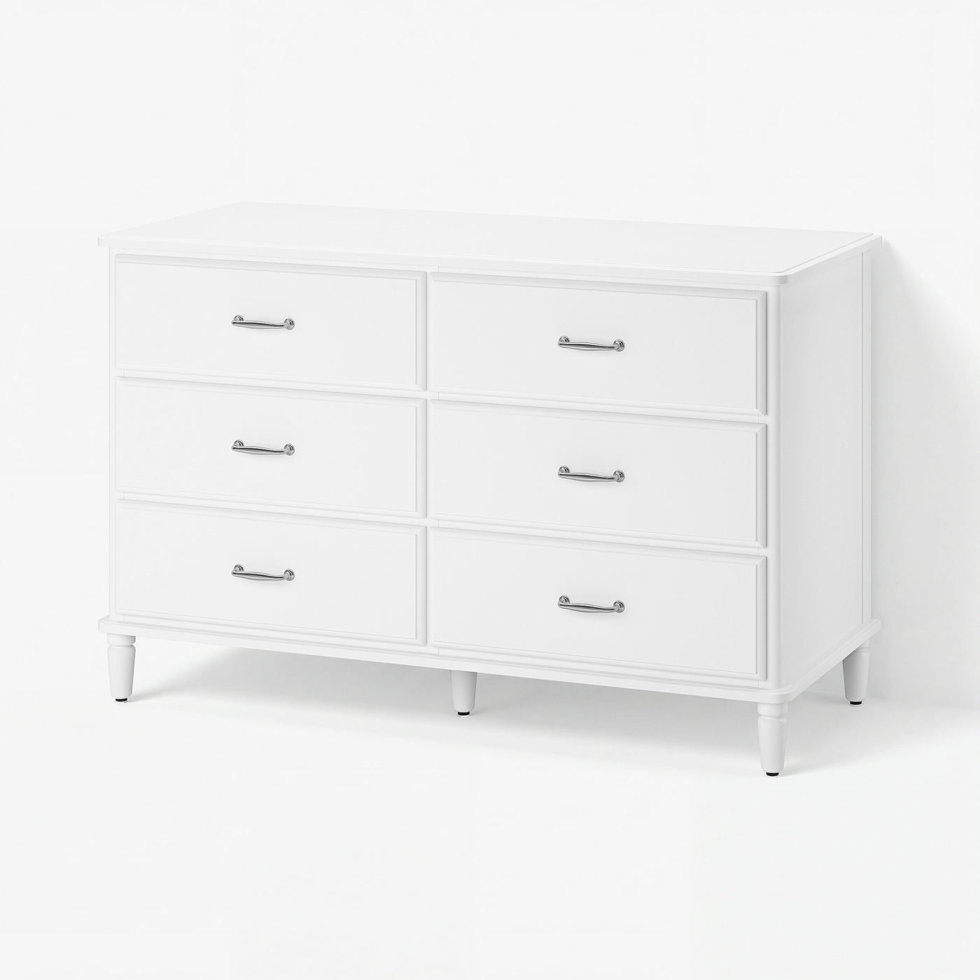 TYSSEDAL chest of 6 drawers white - IKEA