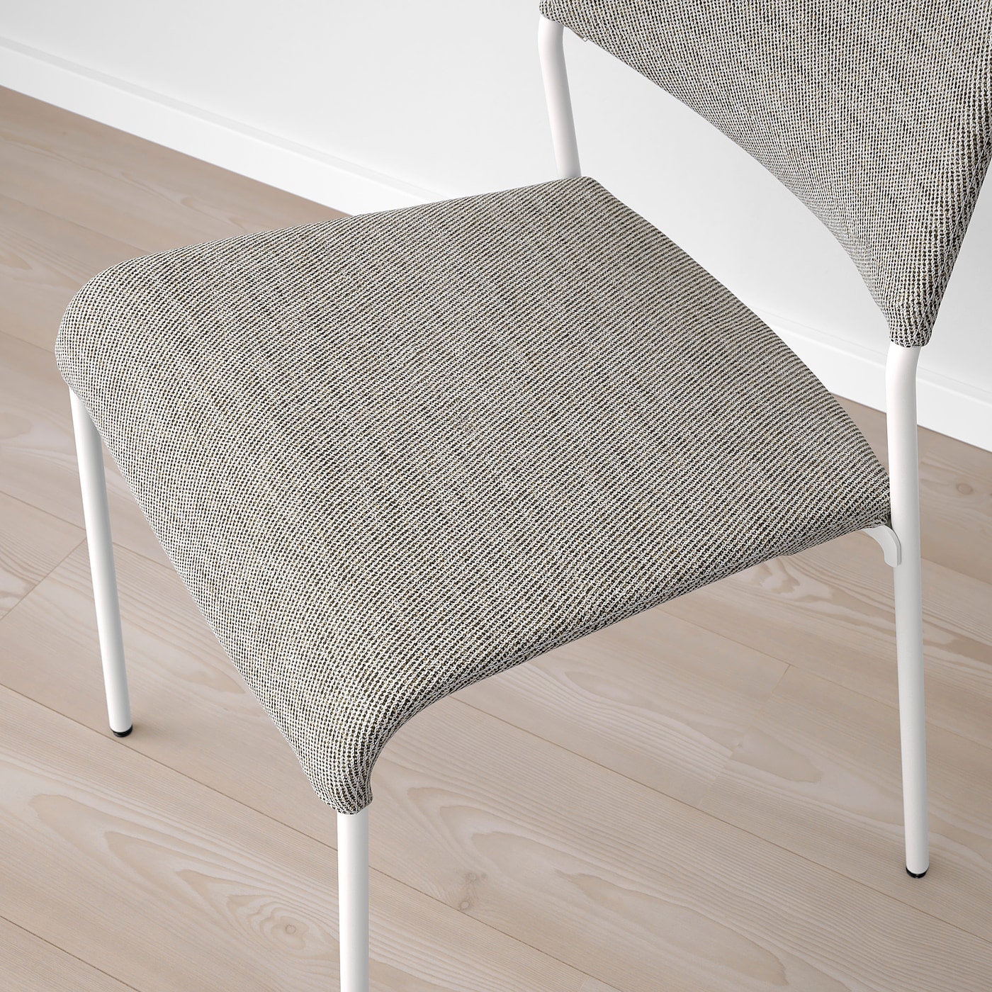 UDMUND chair white/Viarp beige/brown - IKEA