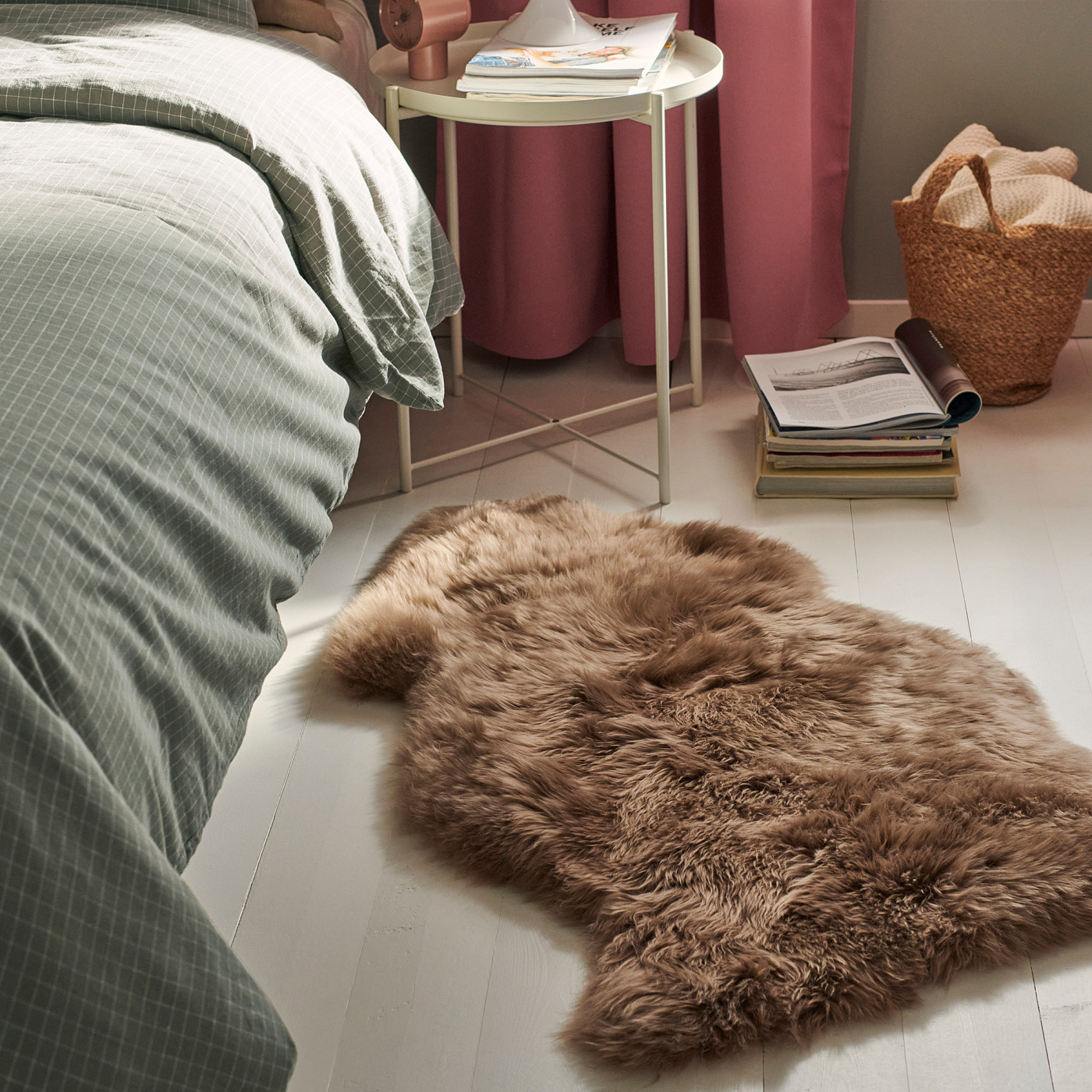 ULLERSLEV sheepskin light brown - IKEA