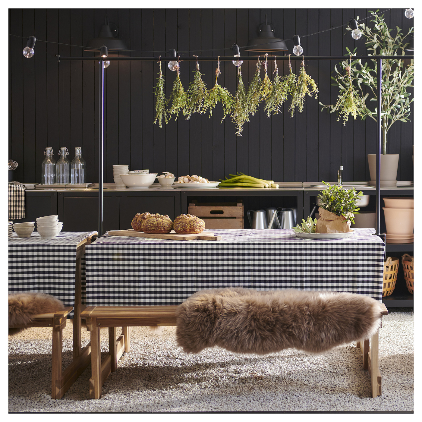 ULLERSLEV sheepskin light brown - IKEA