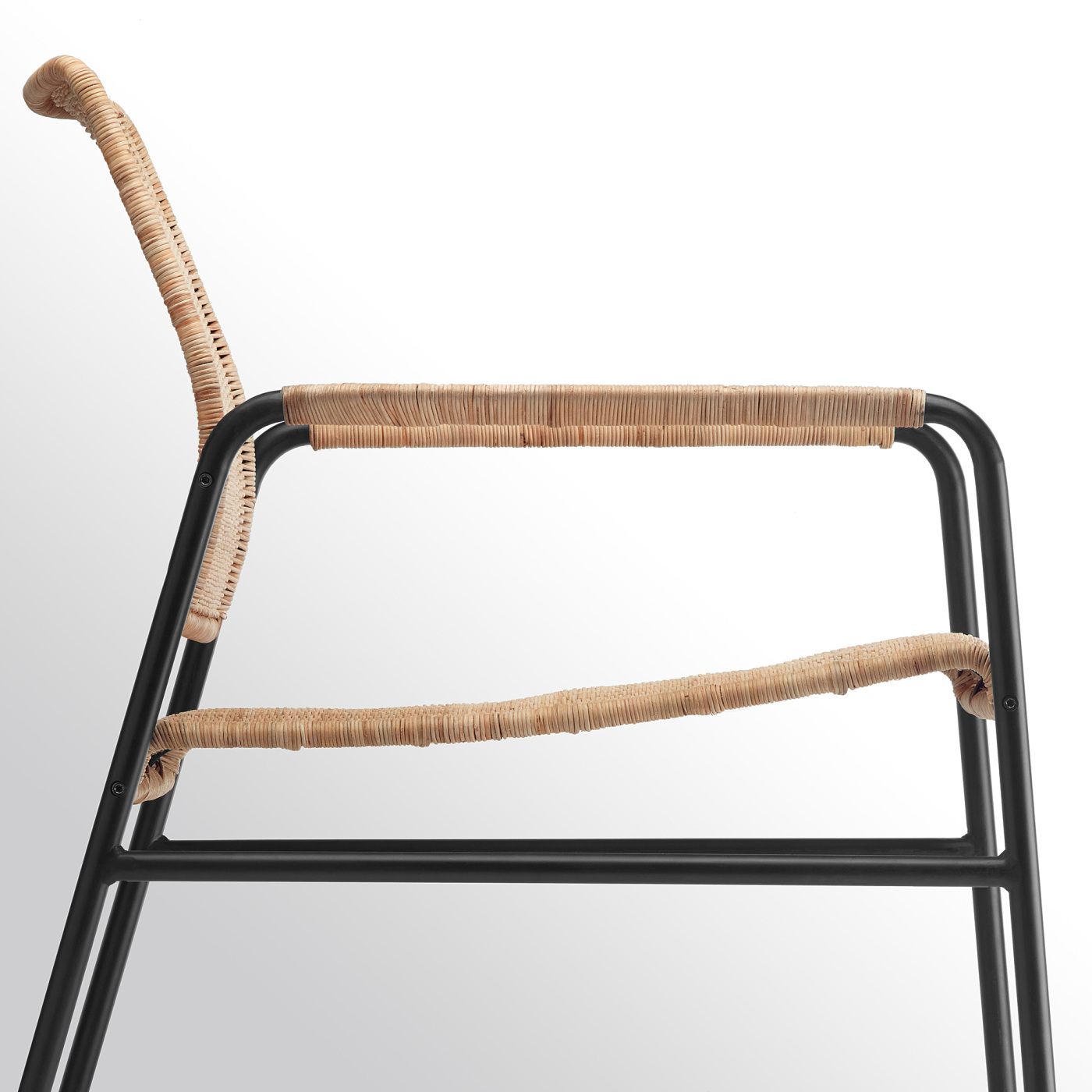 ULRIKSBERG armchair rattan/anthracite - IKEA