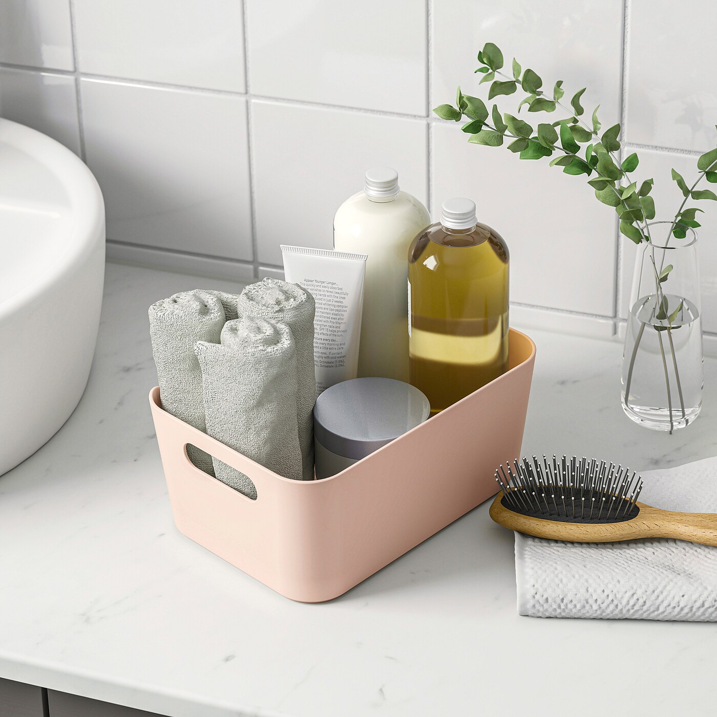 UPPDATERA box light pink - IKEA