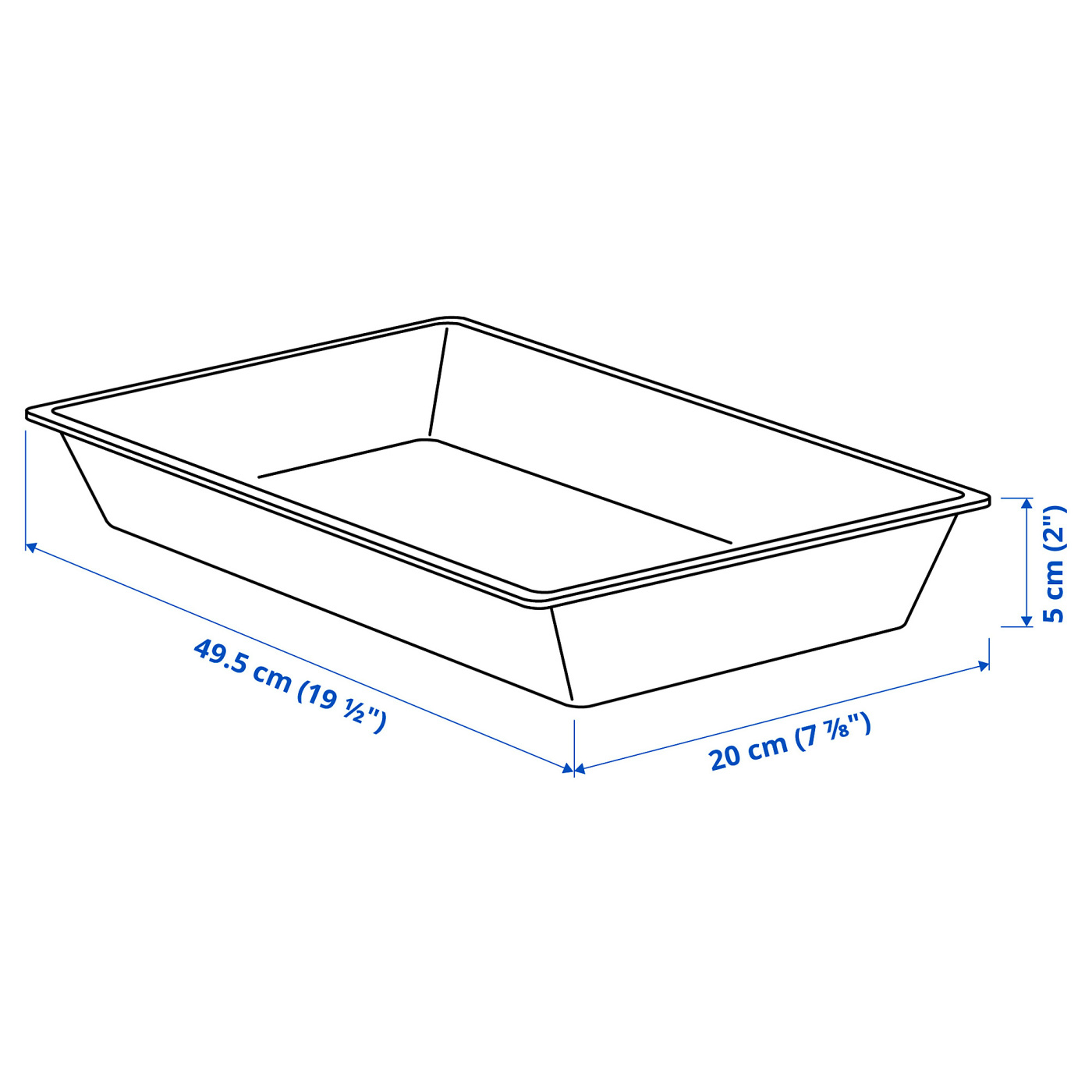 UPPDATERA utensil tray white - IKEA