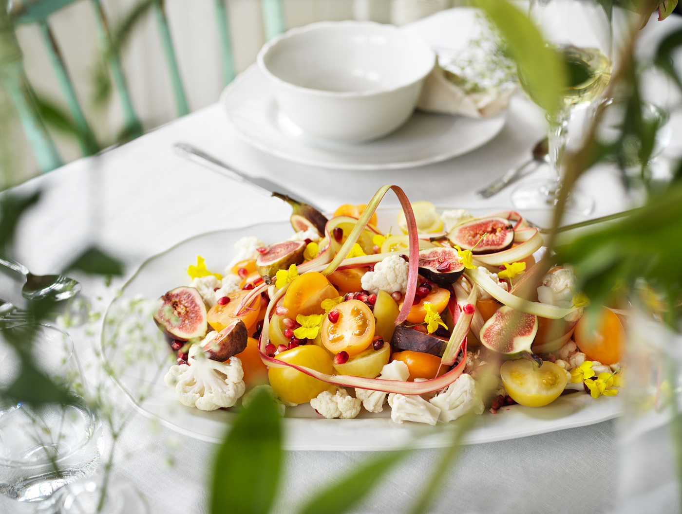 UPPLAGA serving plate white - IKEA
