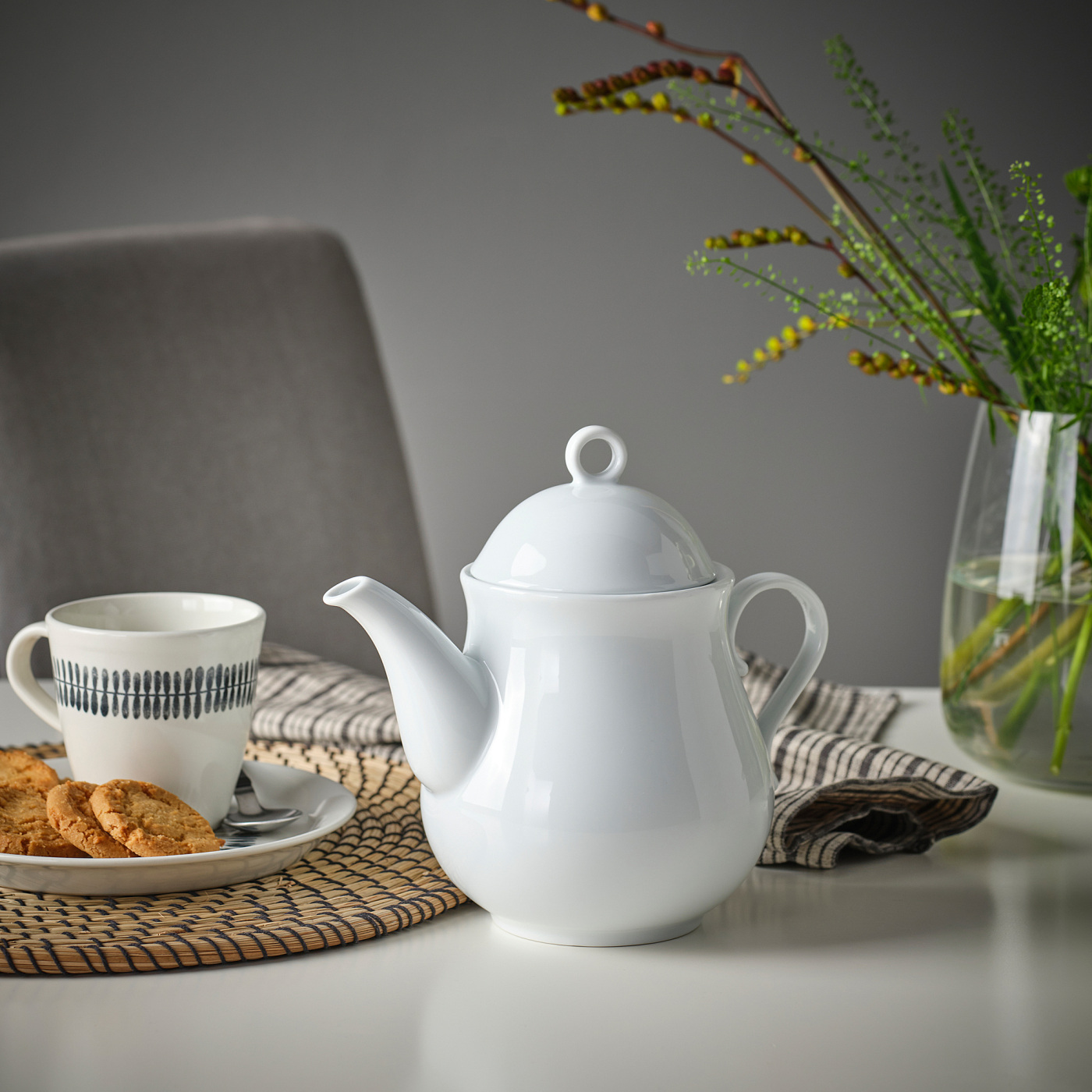 UPPLAGA teapot white - IKEA