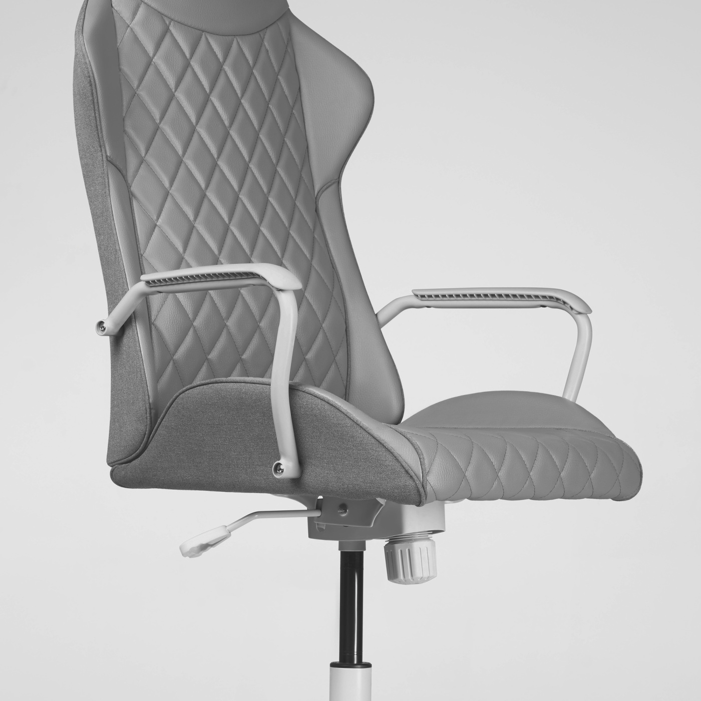 UTESPELARE gaming desk and chair grey/light grey - IKEA