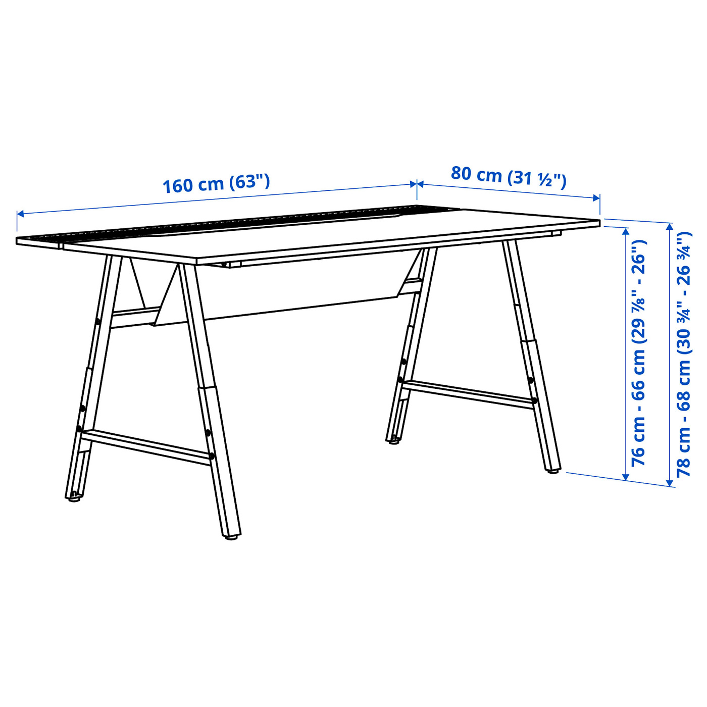 UTESPELARE gaming desk ash effect/grey - IKEA