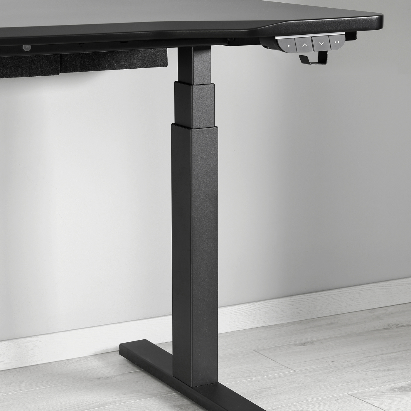 UTMANING gaming desk sit/stand electric/black - IKEA