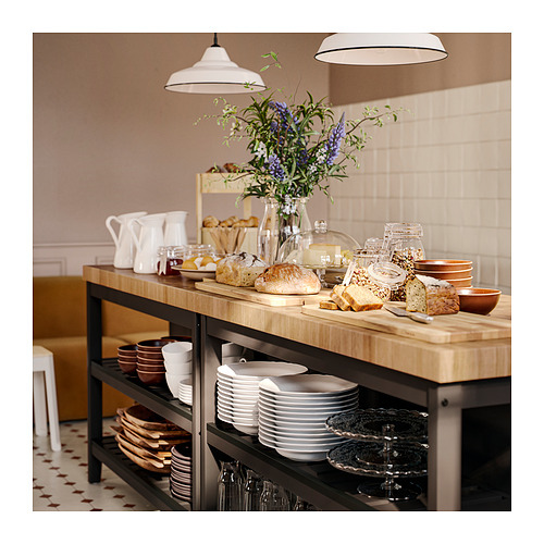 AGUNNARYD pendant lamp with 3 lamps black - IKEA