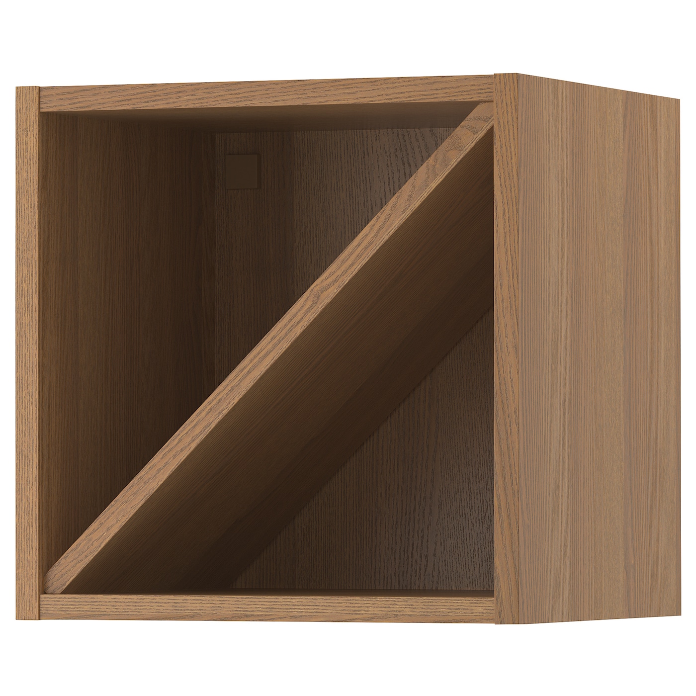 VADHOLMA wine shelf brown/stained ash - IKEA
