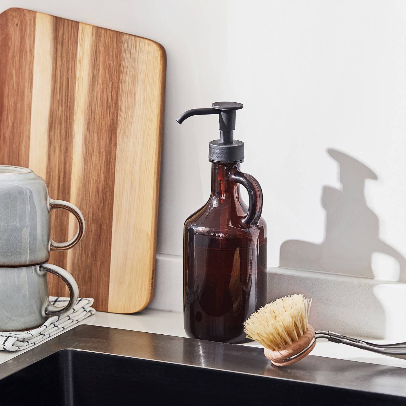 VÄLVÅRDAD soap dispenser brown - IKEA VÄLVÅRDAD soap dispenser brown - IKEA