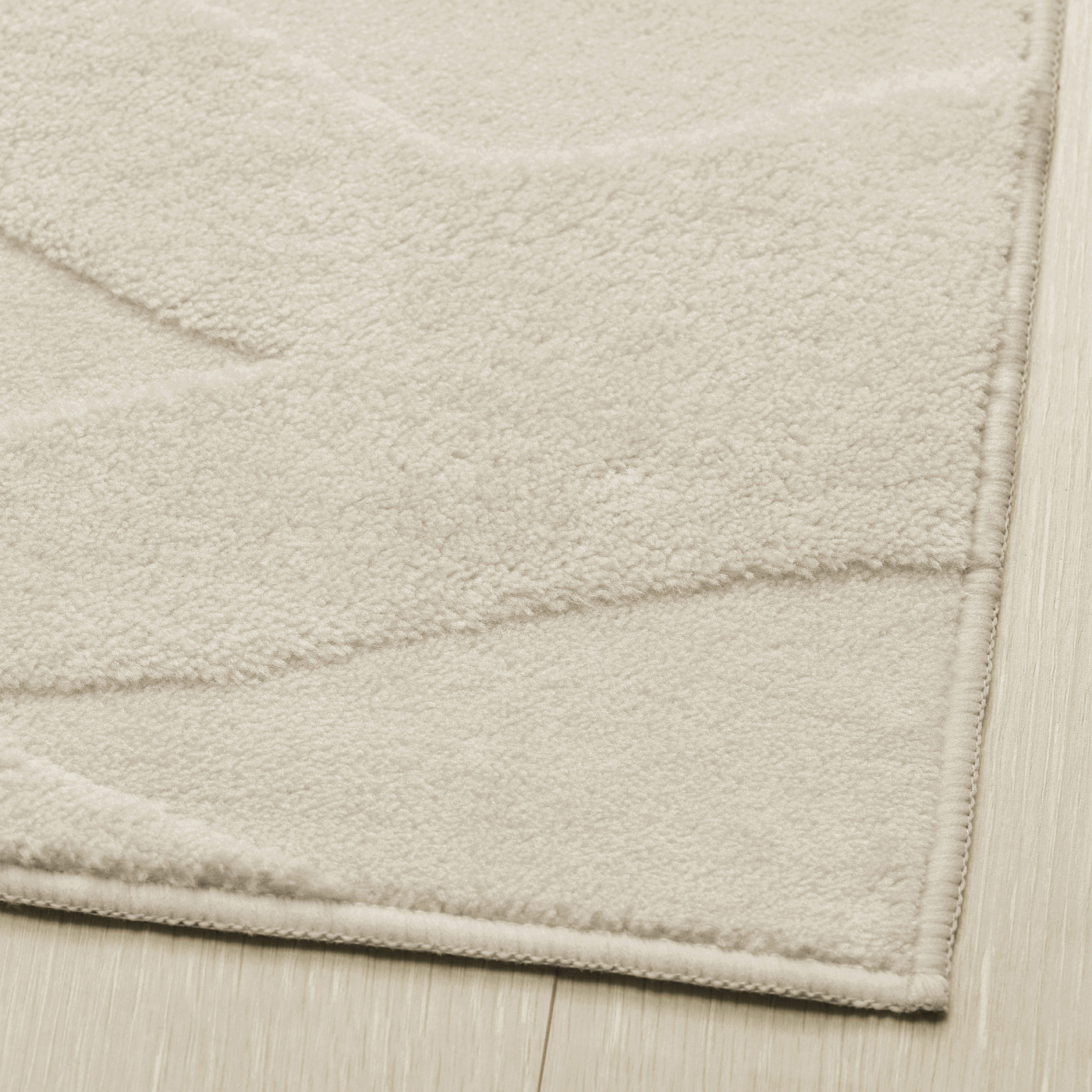 VÄXELFEL rug, low pile off-white - IKEA