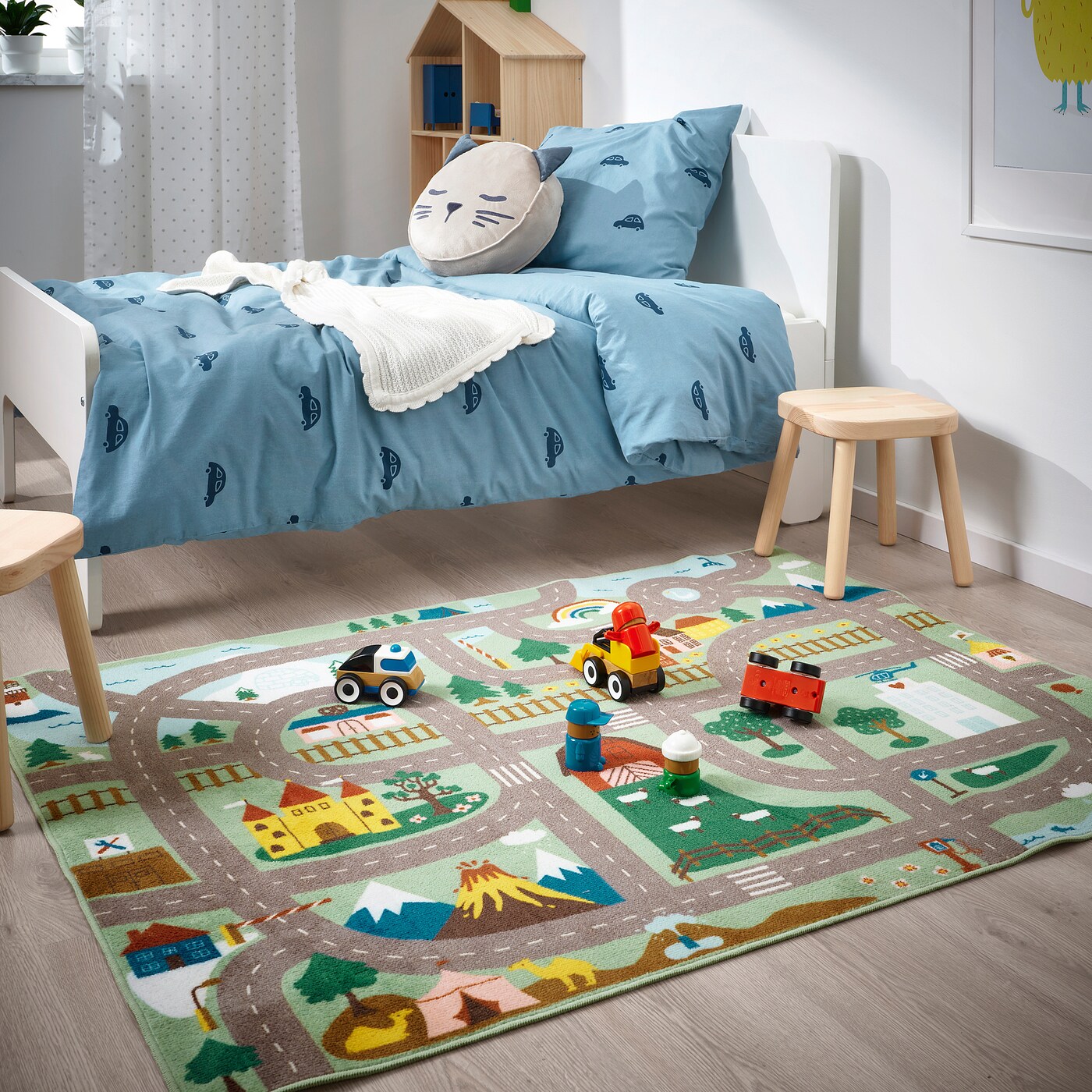 VALLABY rug green - IKEA