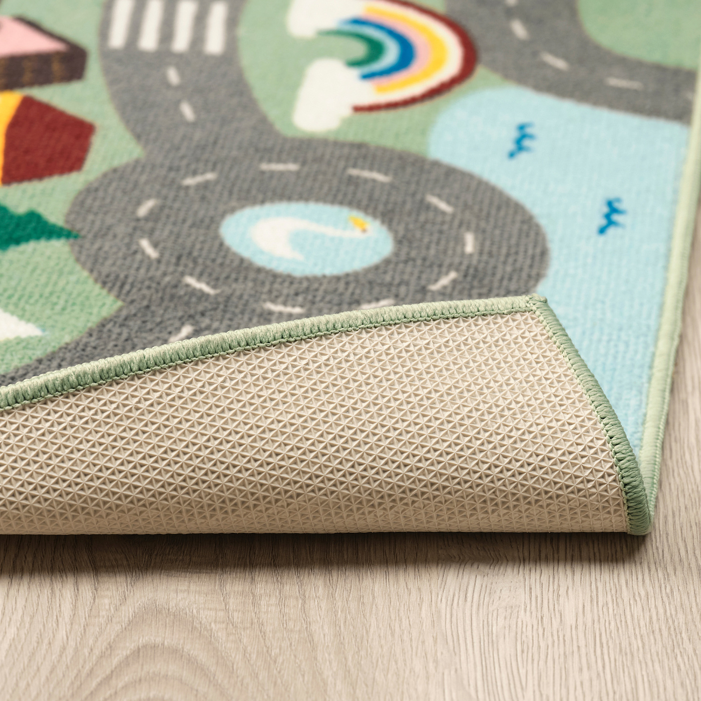 VALLABY rug green - IKEA