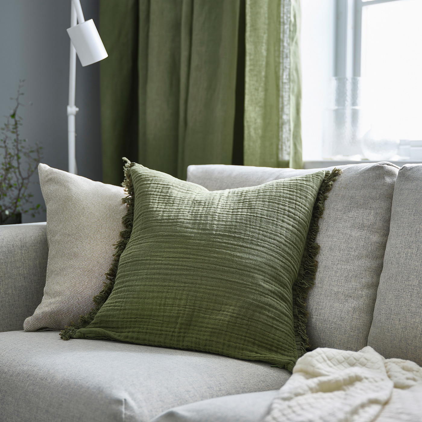 oldmountain veroa cushion cover カーキ oldmountain veroa cushion cover カーキ