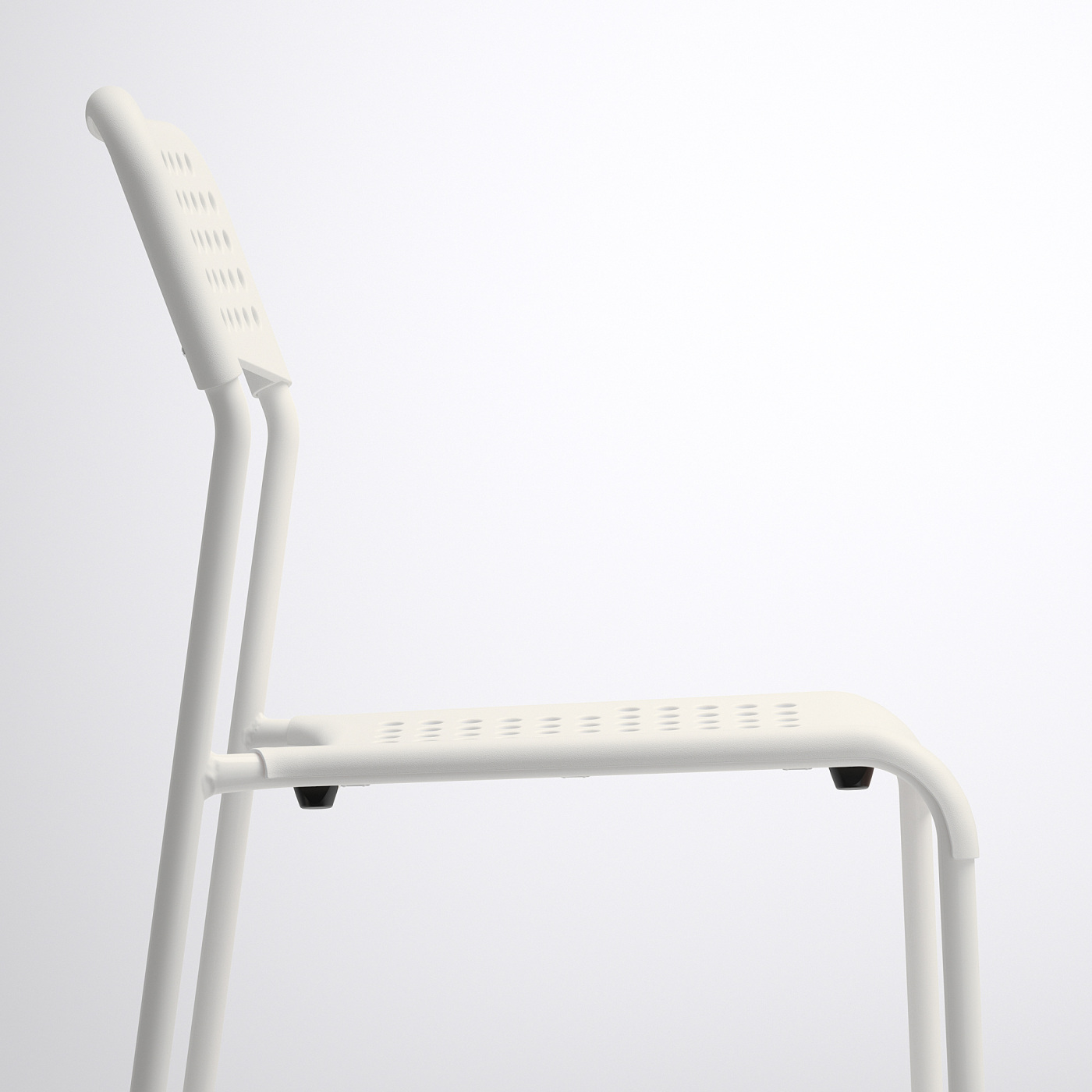 VANGSTA / ADDE table and 4 chairs white/white - IKEA