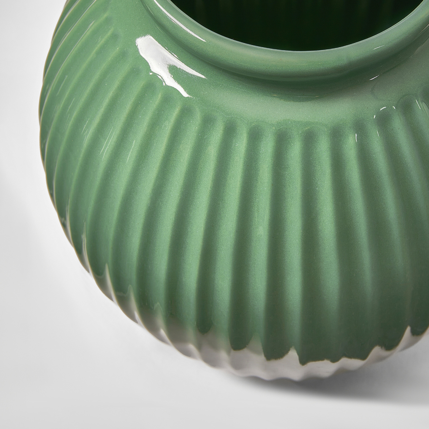 VANLIGEN vase green - IKEA