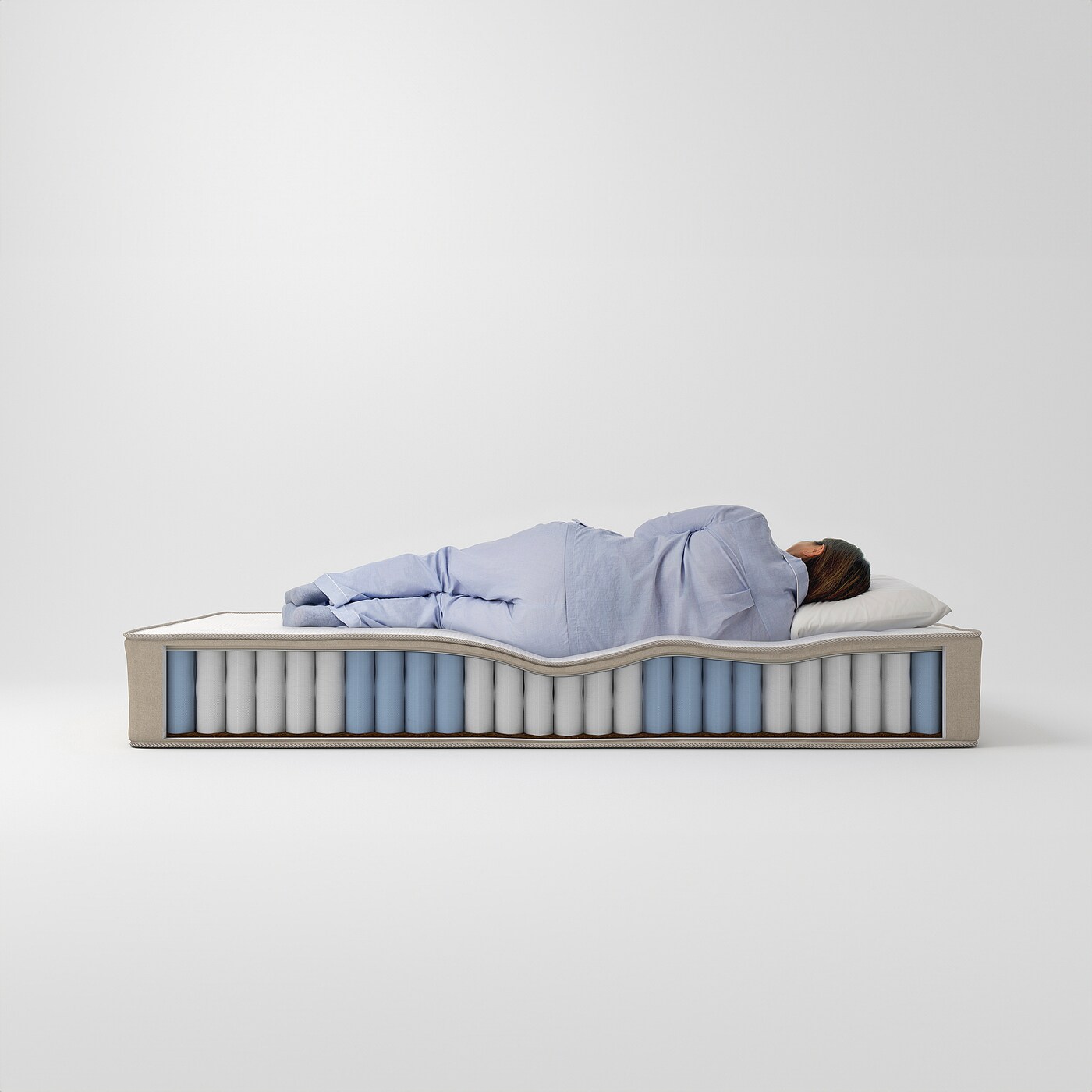 VATNESTRÖM pocket sprung mattress extra firm/natural - IKEA VATNESTRÖM pocket sprung mattress extra firm/natural - IKEA