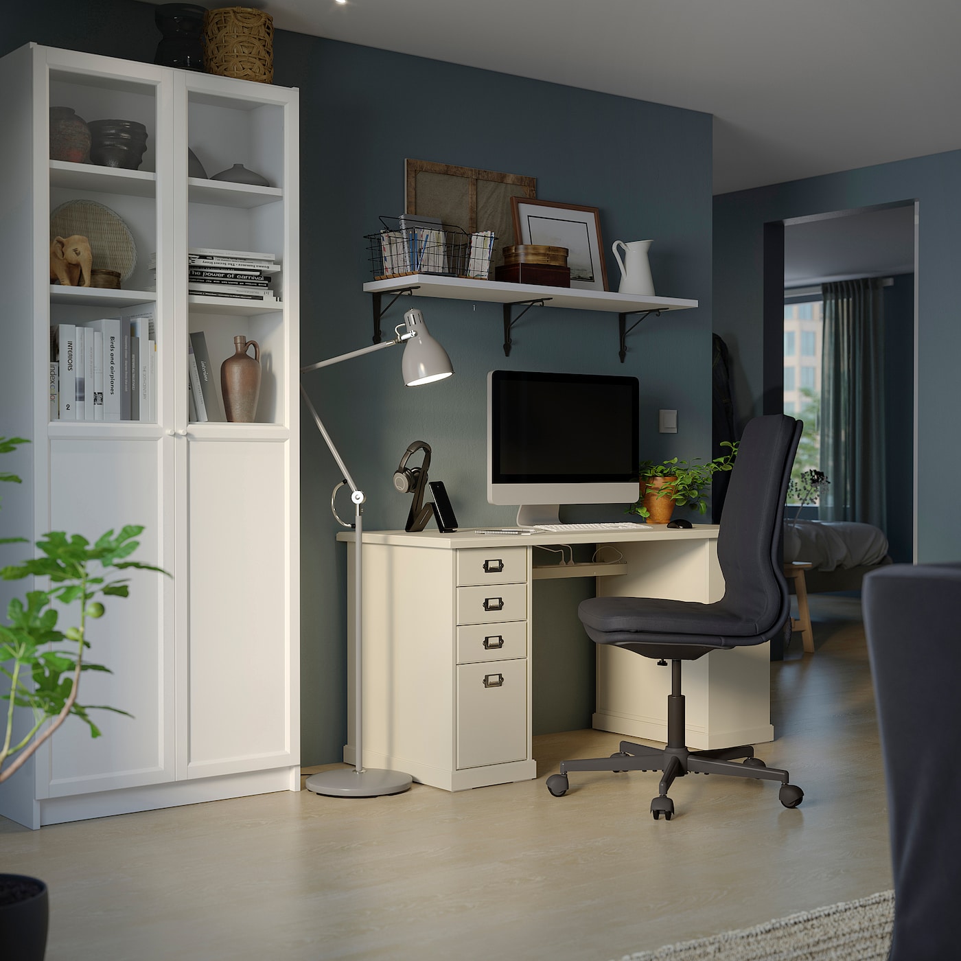 IKEA VEBJORN(ヴェヴョン) VEBJÖRN desk beige - IKEA