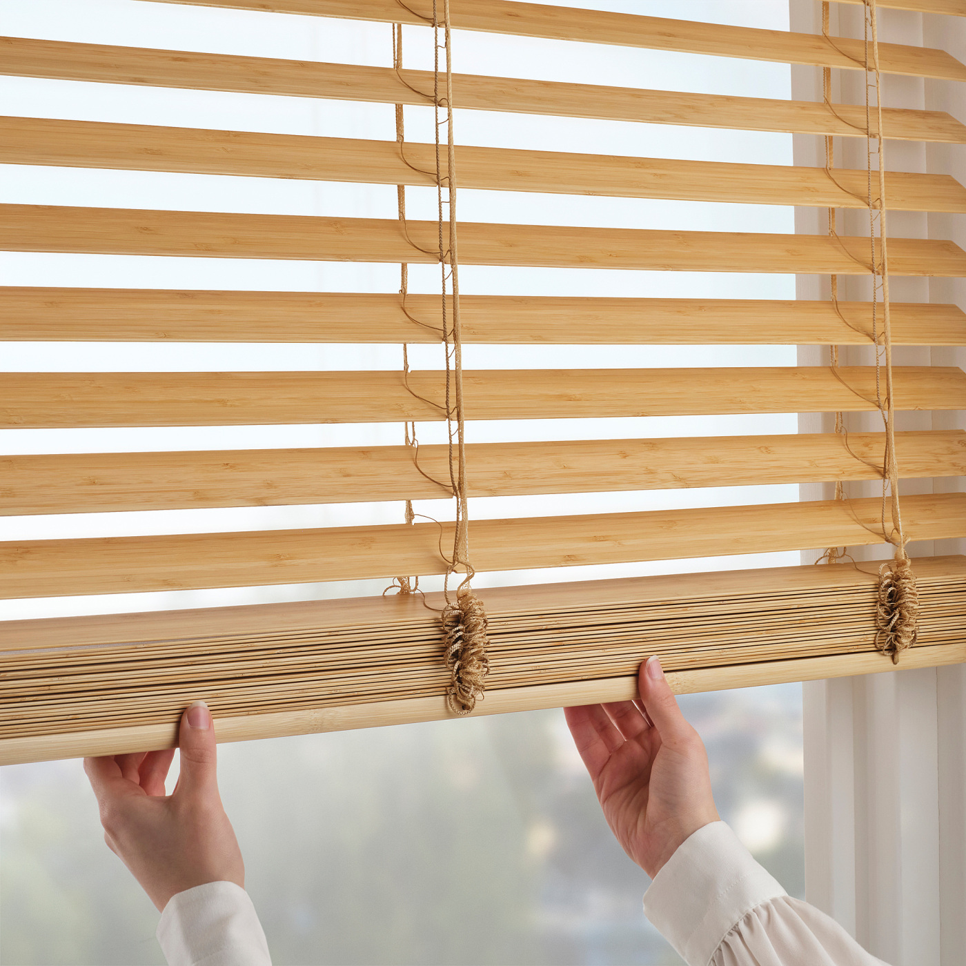 VECKLARFLY Venetian blind bamboo - IKEA