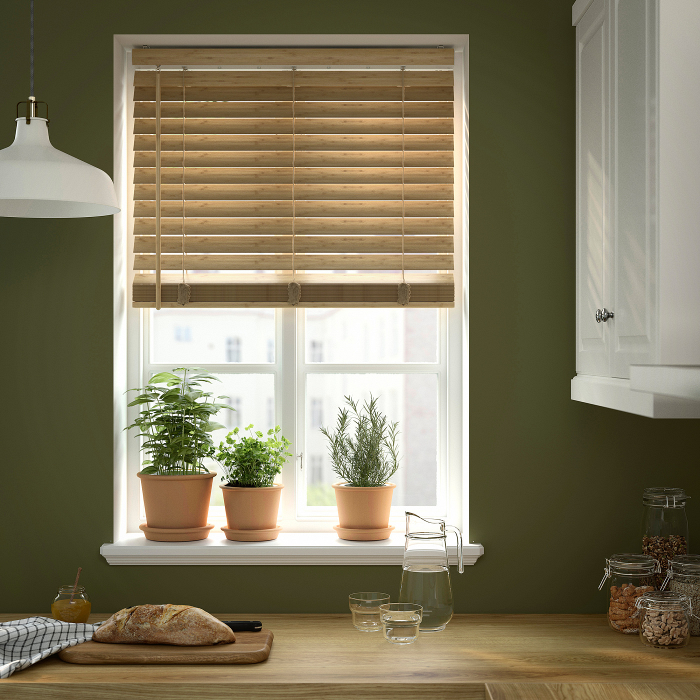 VECKLARFLY Venetian blind bamboo - IKEA