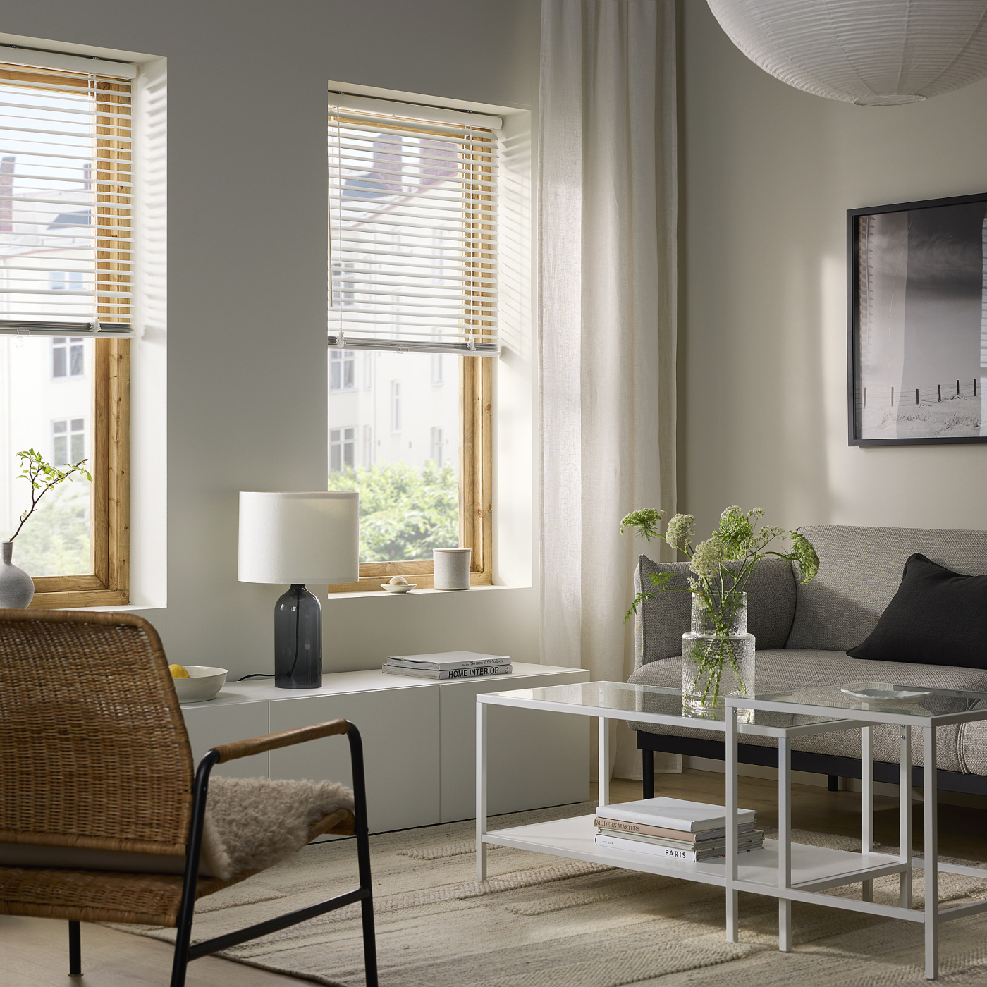 VECKLARFLY Venetian blind white - IKEA