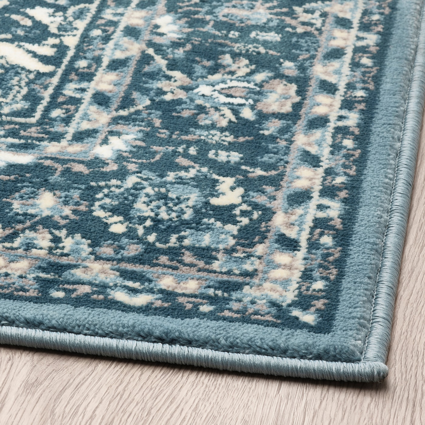 【専用】IKEA VEDBÄK 　ラグ　vedbak 133×195 VEDBÄK ヴェードベック ラグ パイル短, ライトグレー, 133x195