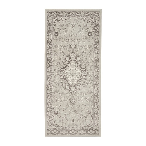 IKEA RULLBANA ルルバーナ ラグ RULLBANA rug, high pile off-white/dark yellow - IKEA