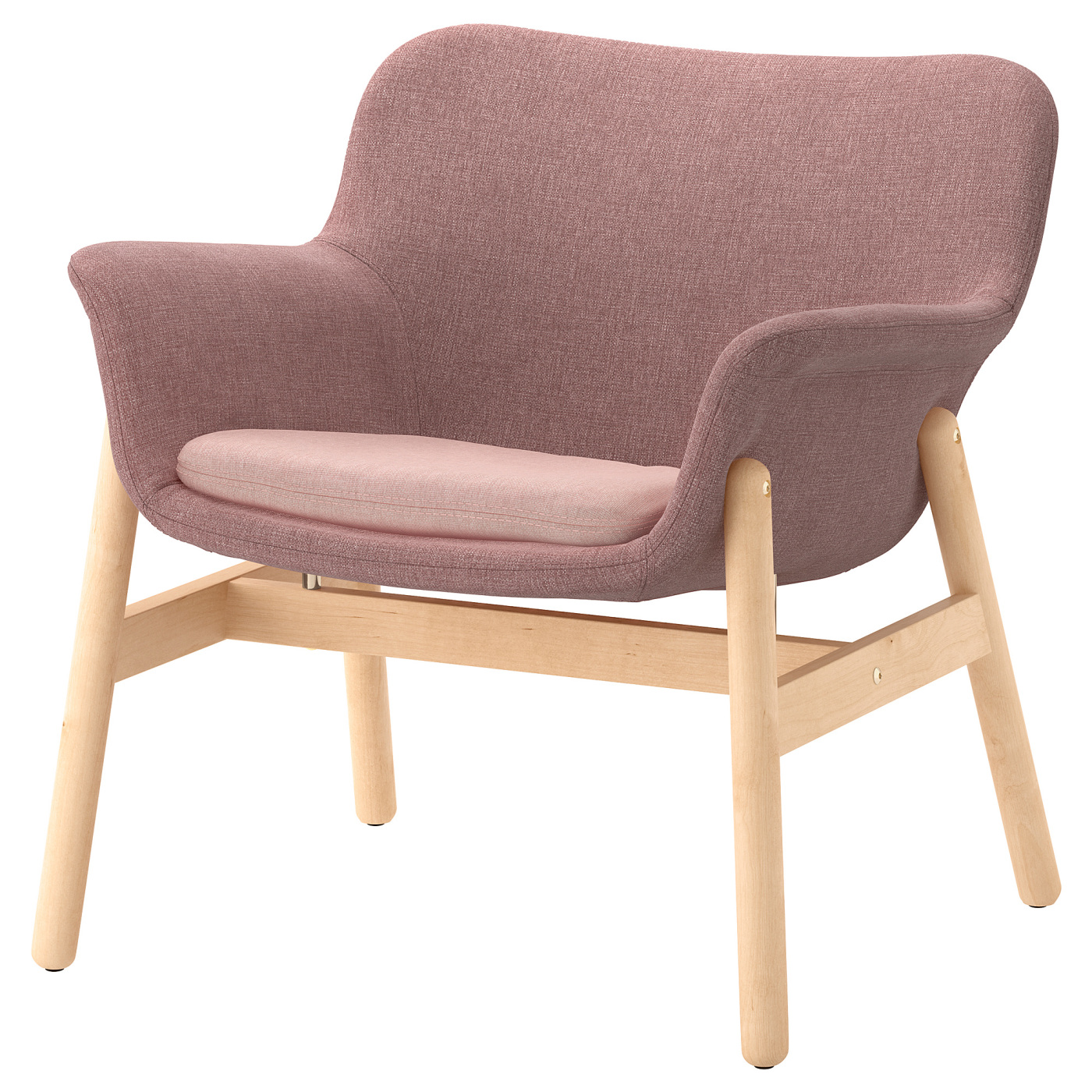 VEDBO armchair Gunnared light brown-pink - IKEA