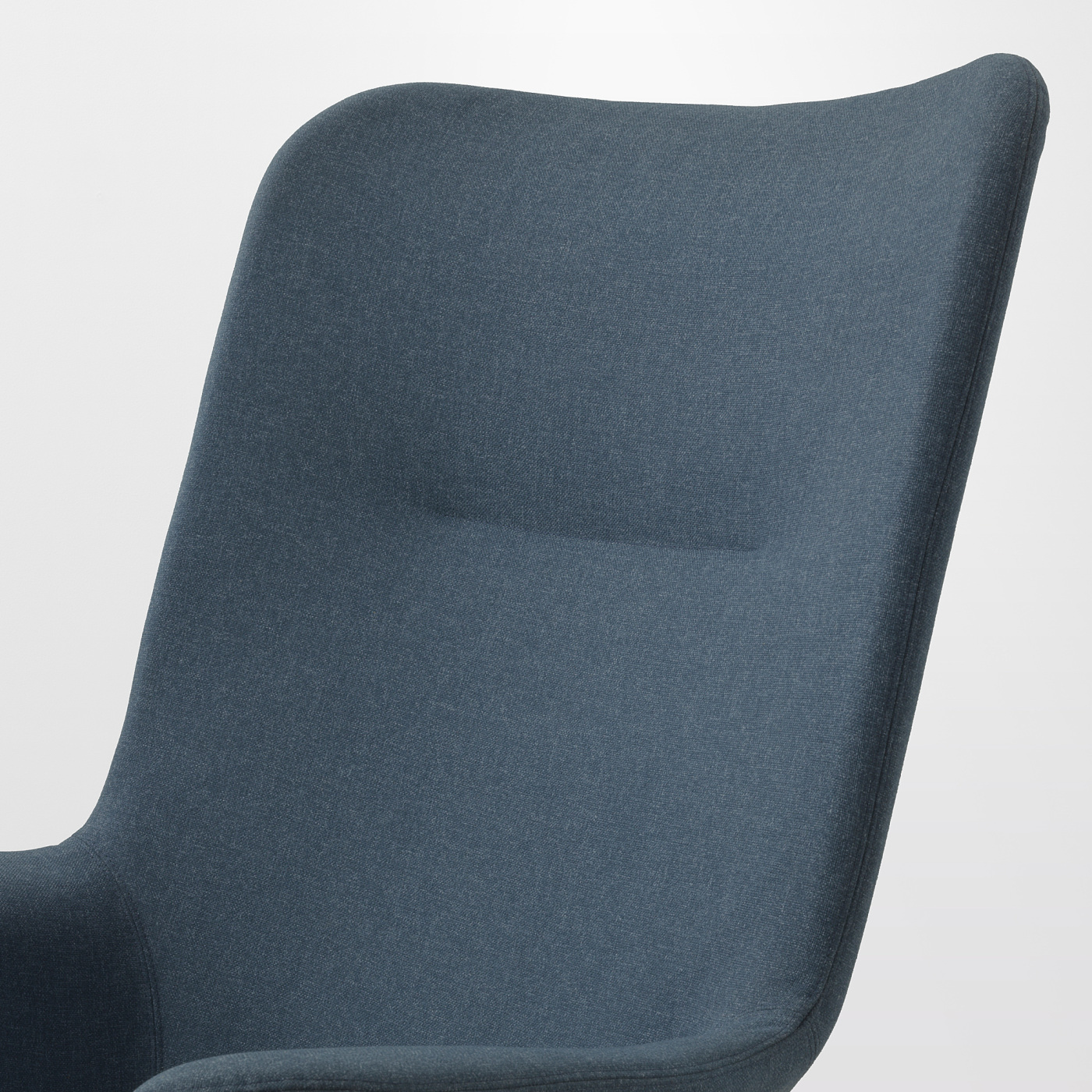 VEDBO high-back armchair Gunnared blue - IKEA