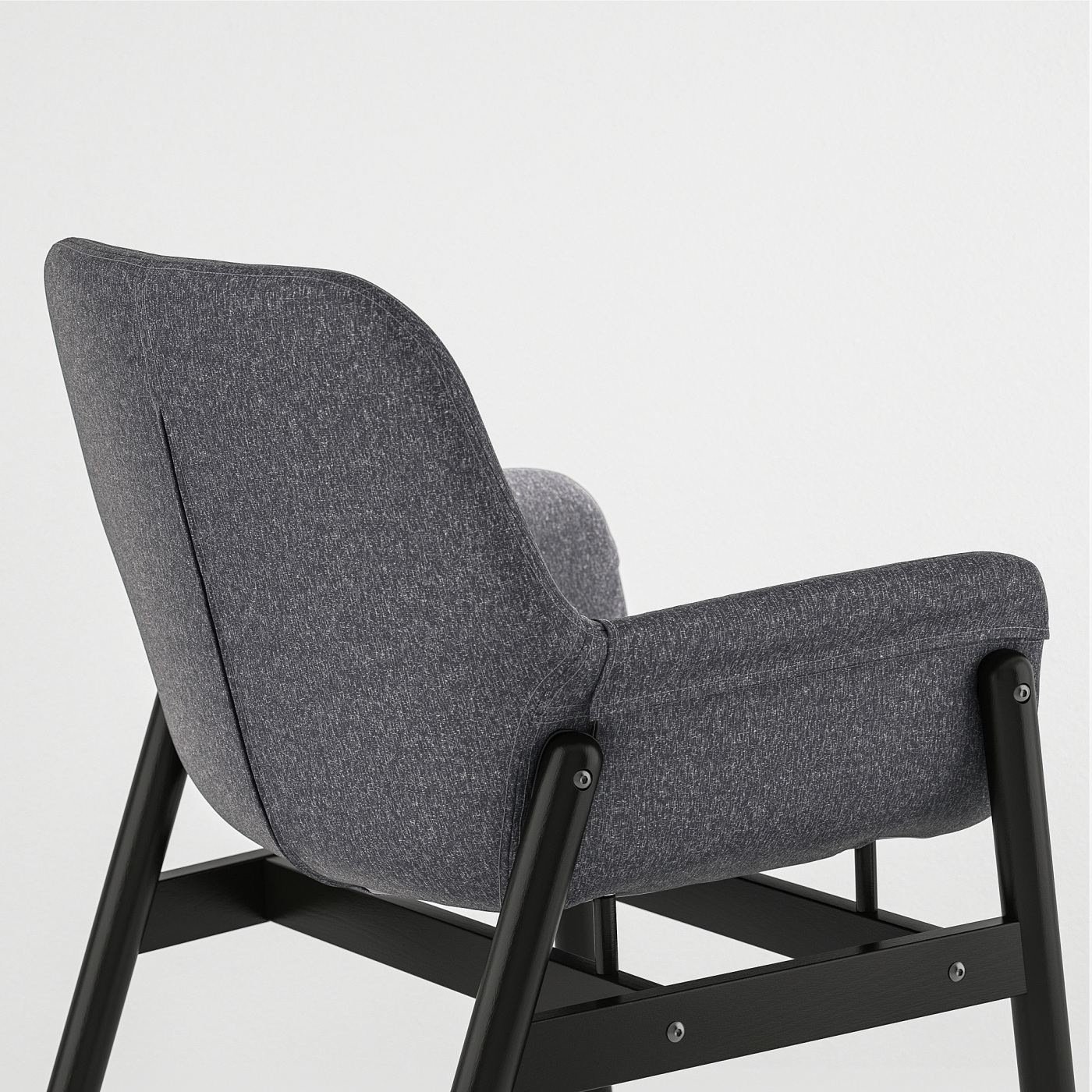 VEDBO / VEDBO table and 4 chairs black/black - IKEA