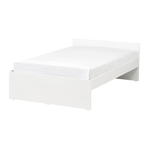 NESTTUN bed frame white/Lönset - IKEA