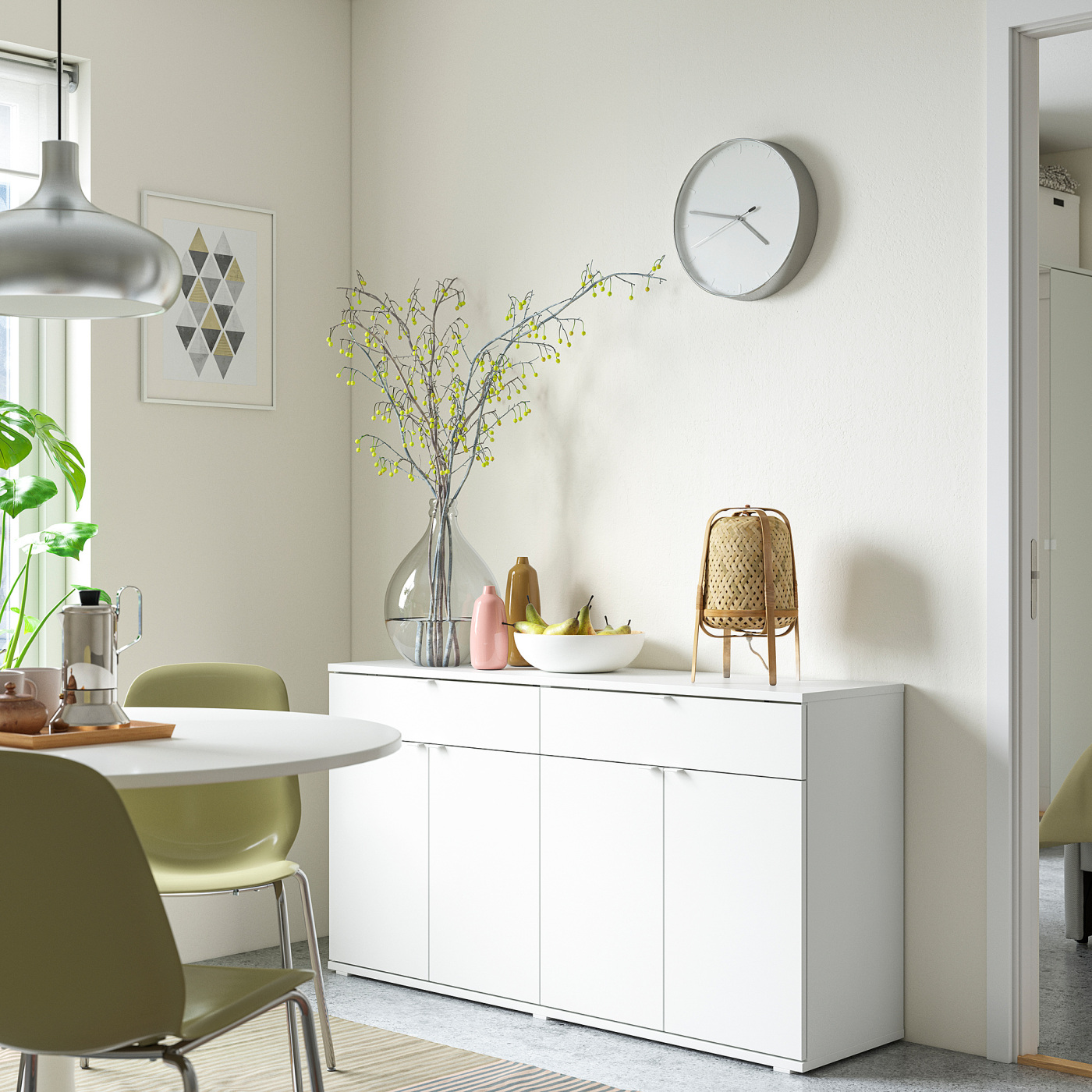 VIHALS sideboard white - IKEA