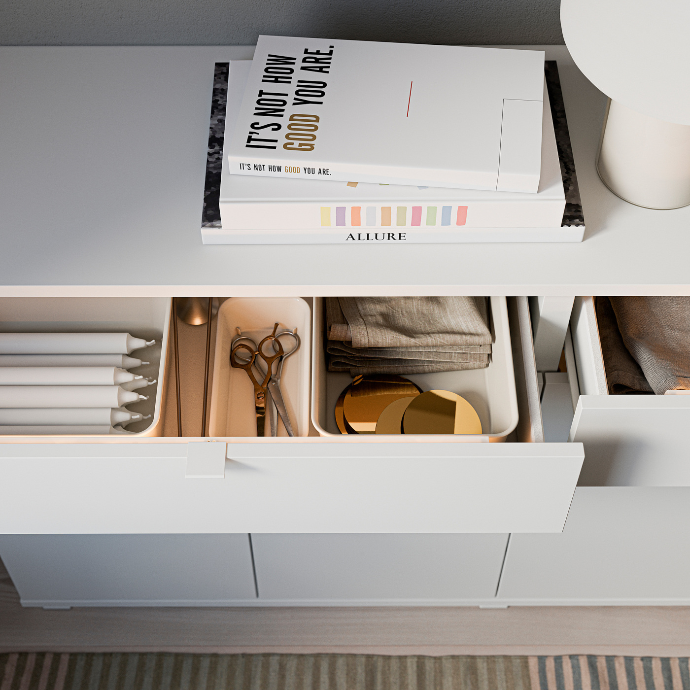 VIHALS sideboard white - IKEA