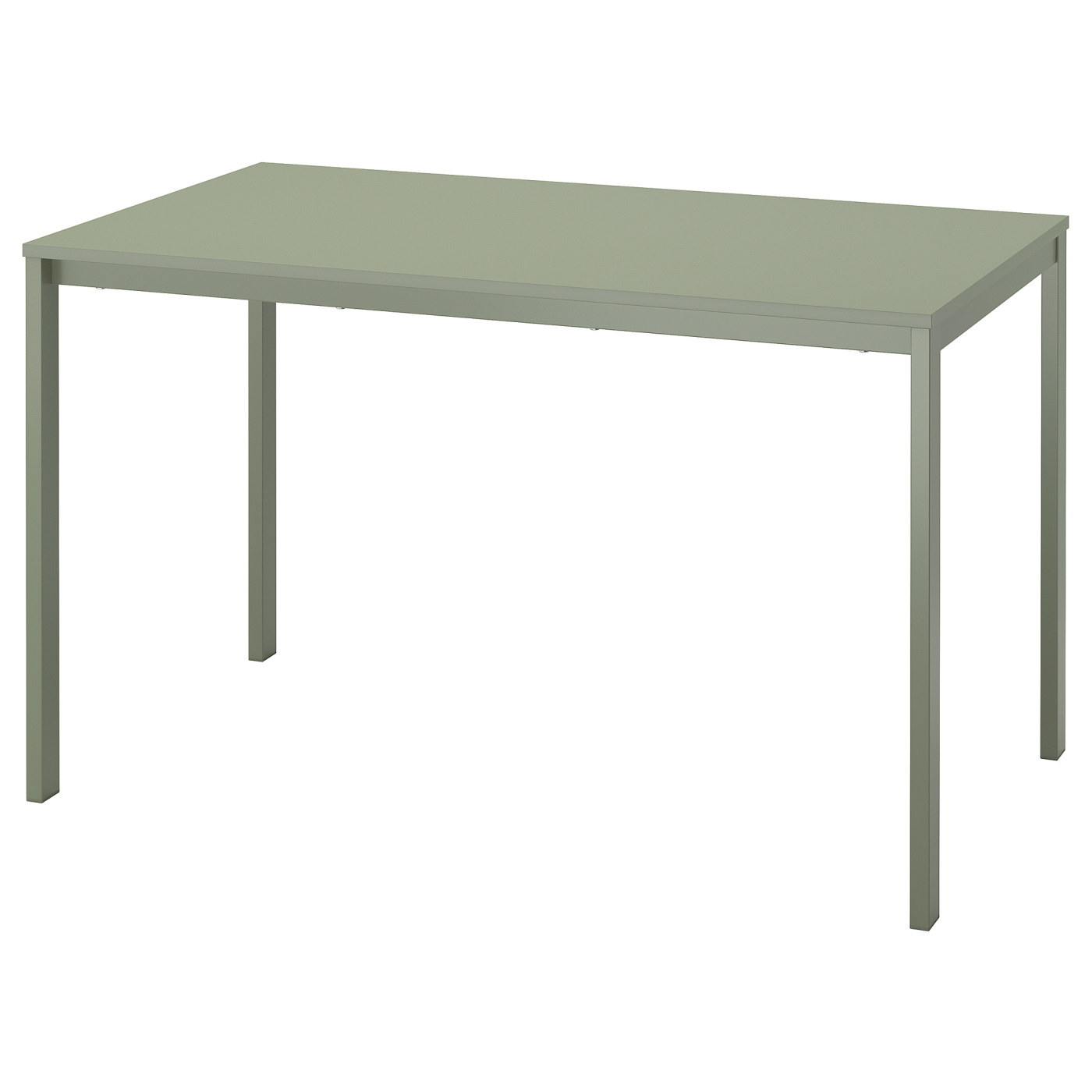 IKEA VIHALS 伸長式テーブル 緑 120/180×74 cm VIHALS table green/green - IKEA