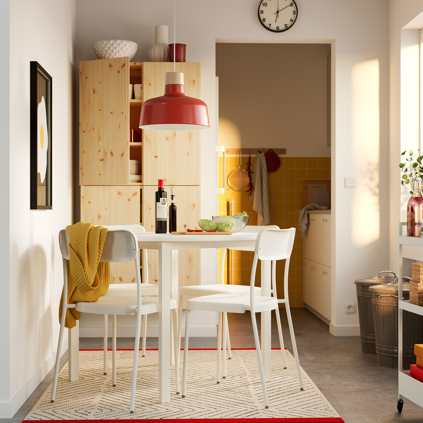 VIHALS table white/white - IKEA
