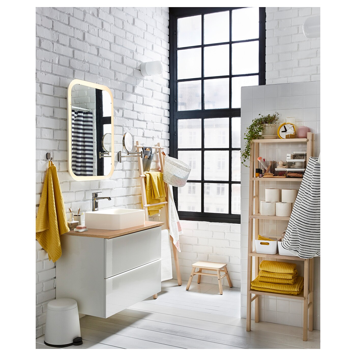 VILTO shelving unit birch - IKEA