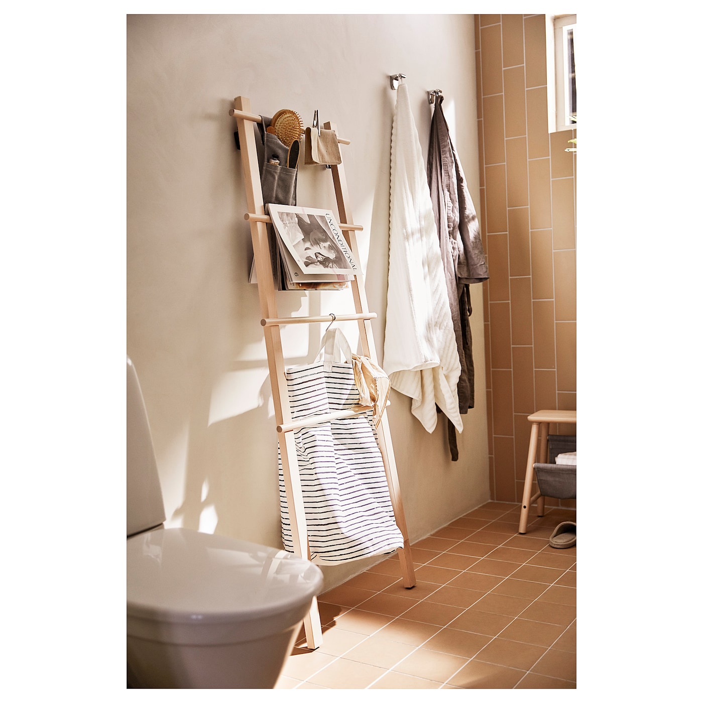 VILTO towel stand birch IKEA