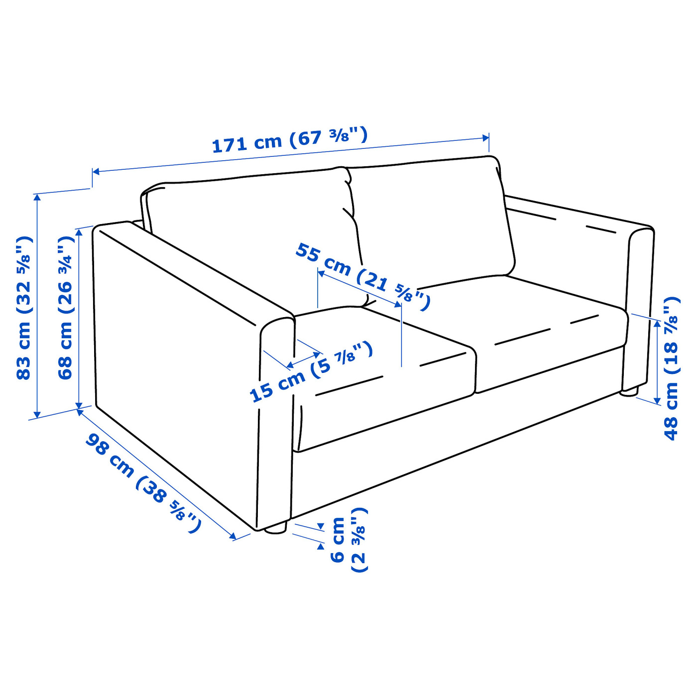 VIMLE module d'angle, Djuparp vert foncé