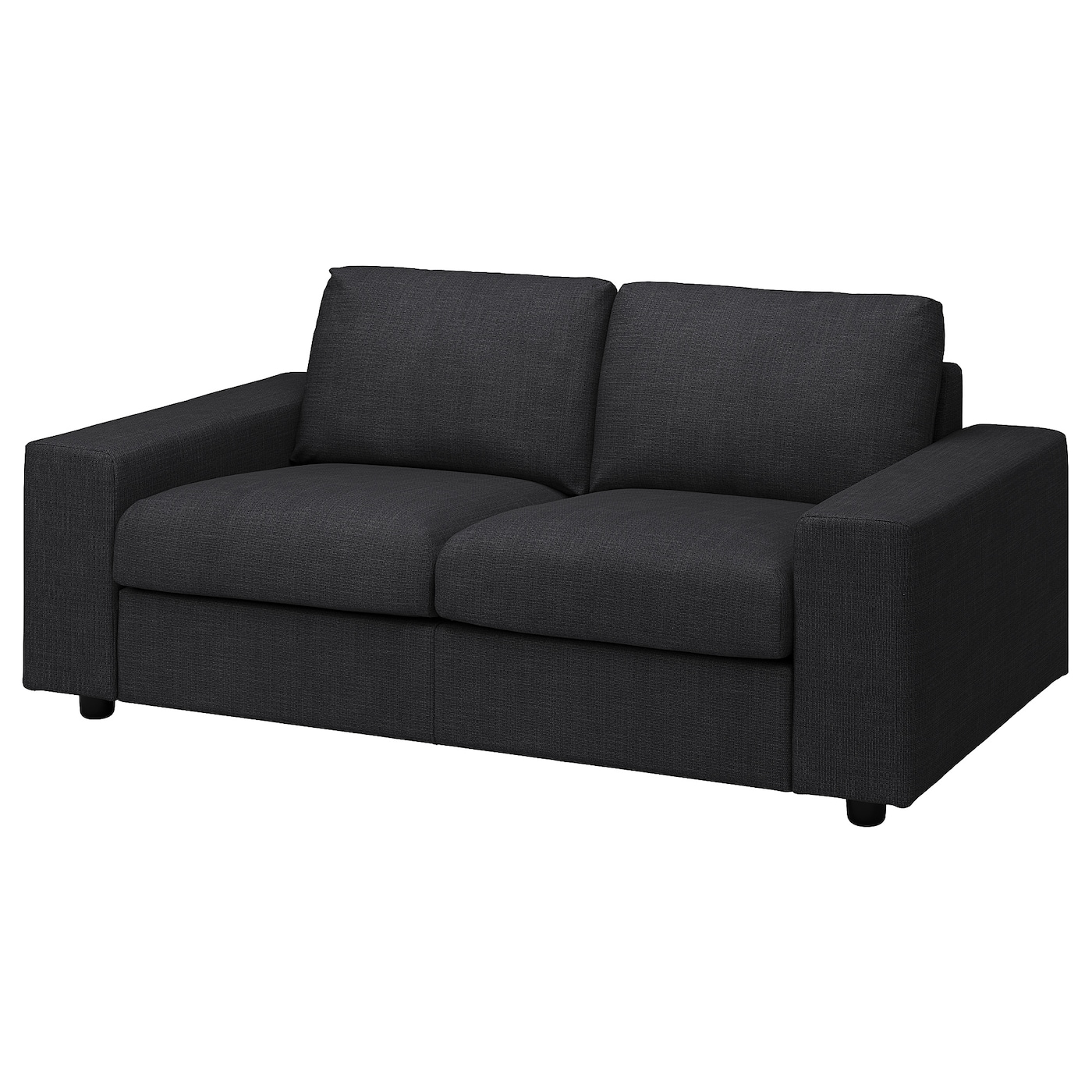 VIMLE 2-seat sofa with wide armrests/Hillared anthracite - IKEA