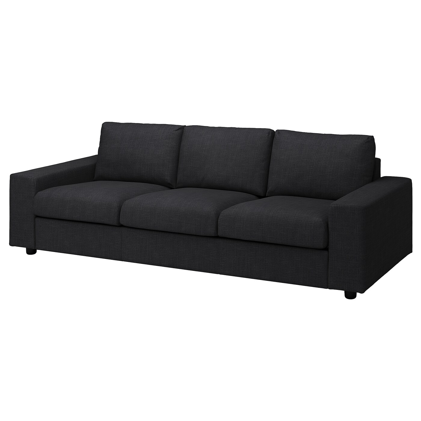 VIMLE 3-seat sofa with wide armrests/Hillared anthracite - IKEA