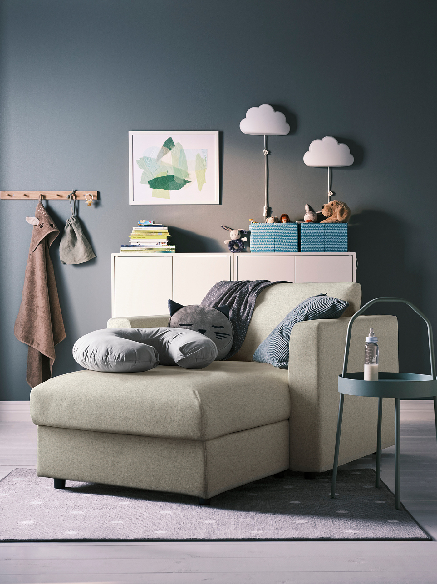 VIMLE chaise longue Gunnared beige - IKEA