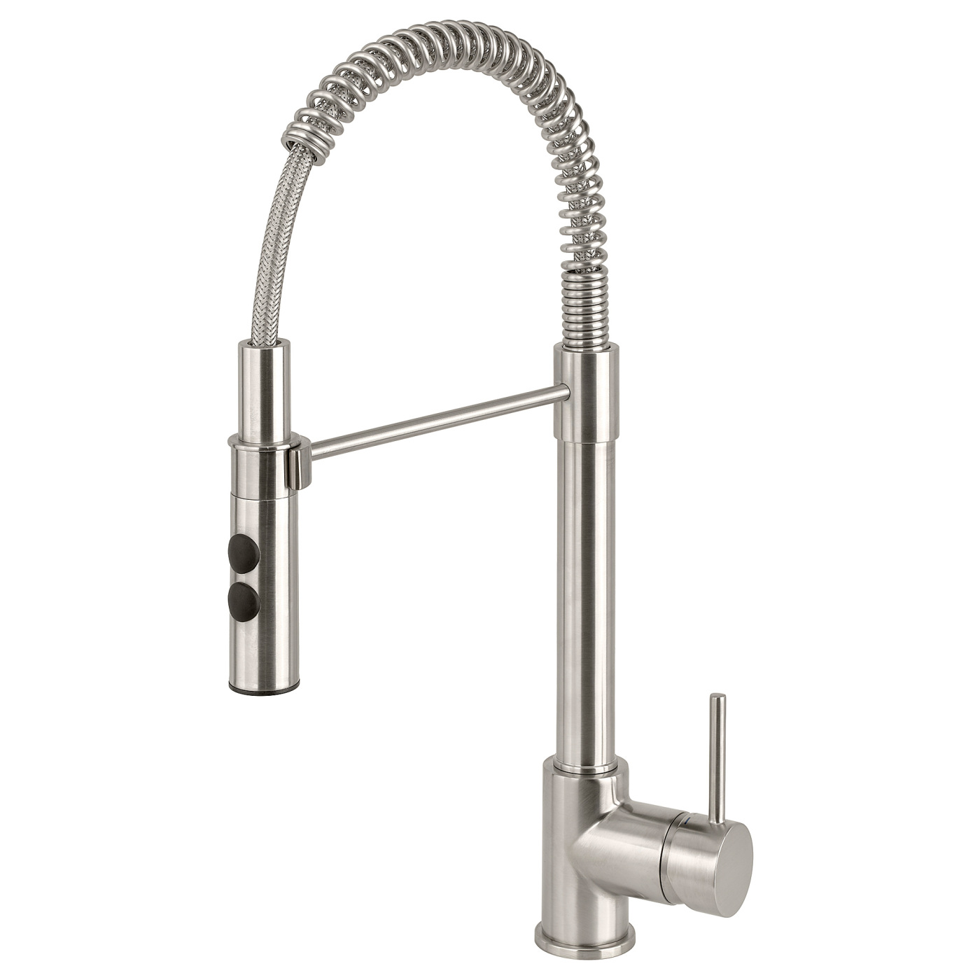VIMMERN kitchen mixer tap/handspray stainless steel colour - IKEA