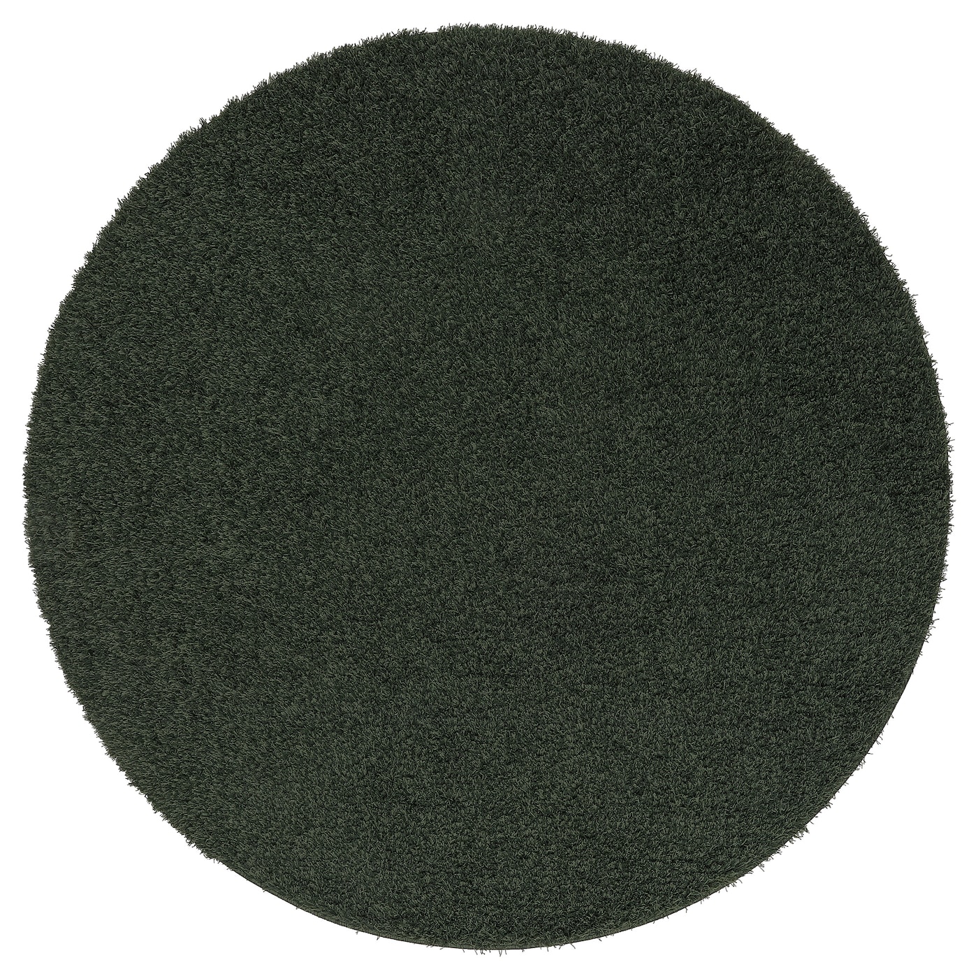 ヴィンデベック ラグ パイル長, ダークグリーン, 133x195cm VINDEBÄK rug, high pile dark green - IKEA