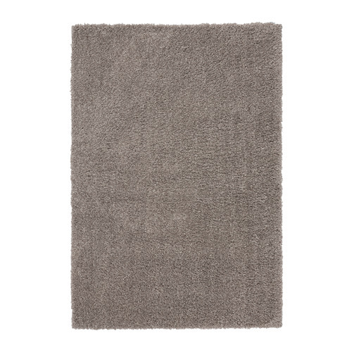 NÖVLING rug, low pile dark blue/yellow-brown - IKEA