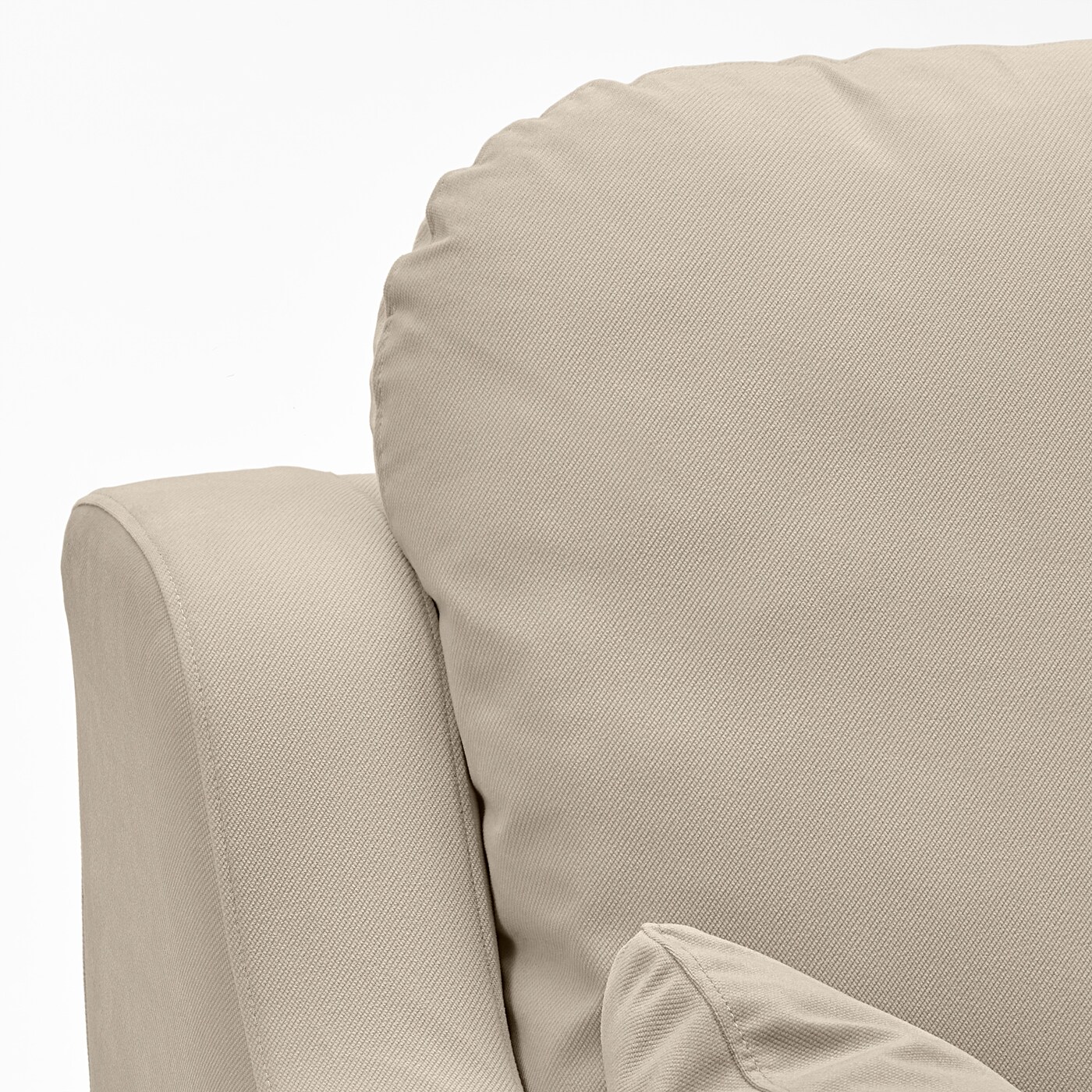 VINLIDEN sofa with chaise, Hakebo beige - IKEA US