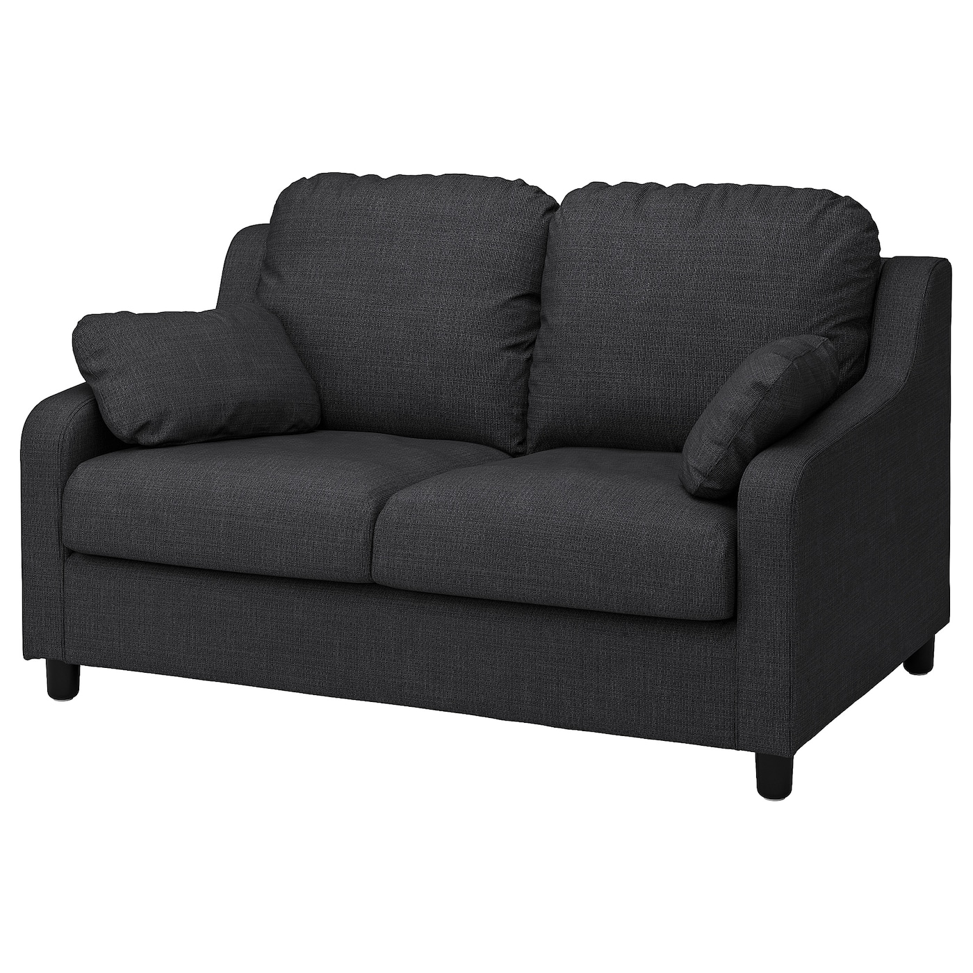 IKEA VINLIDEN 2人掛けソファ VINLIDEN 2-seat sofa Hillared anthracite - IKEA