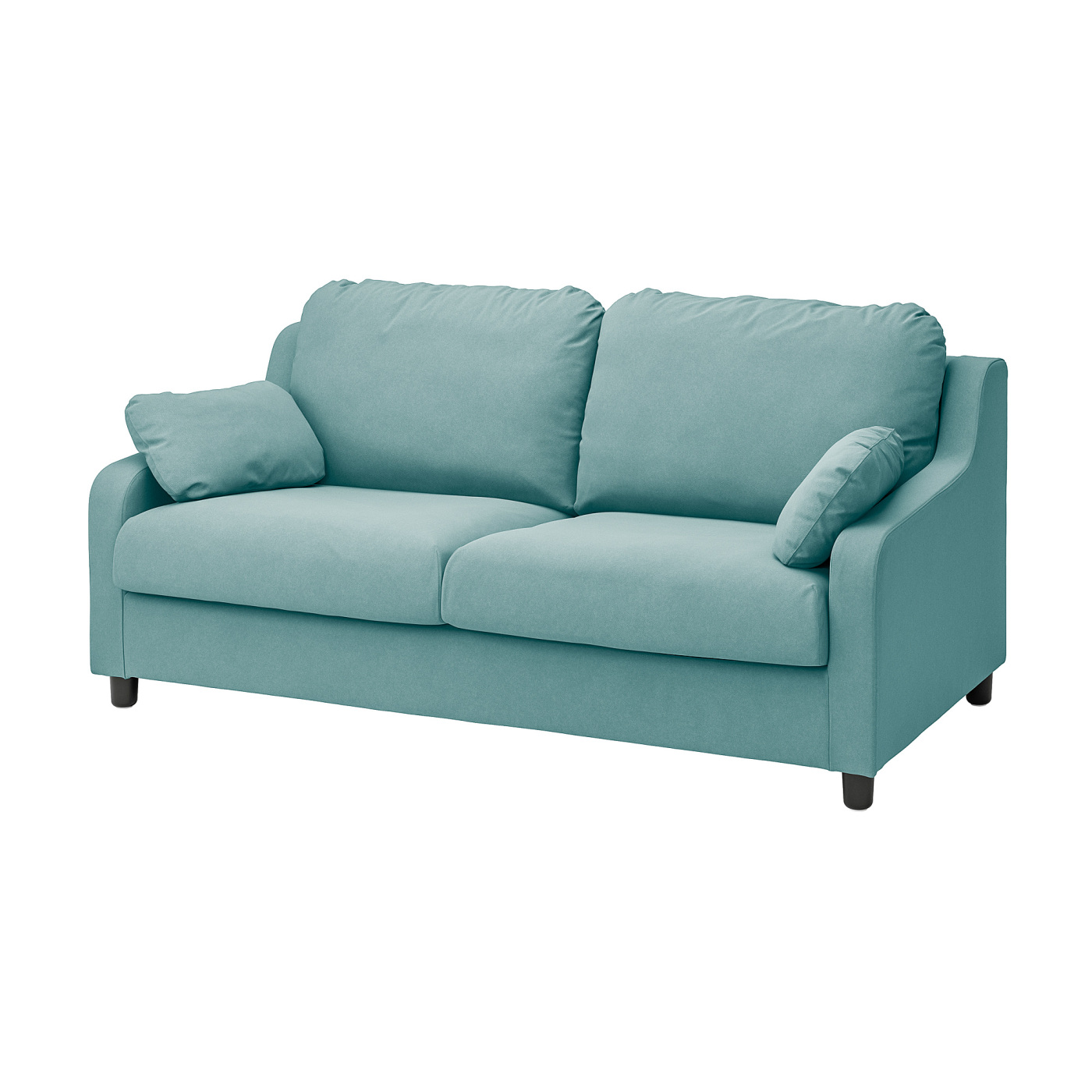 VINLIDEN 3-seat sofa Hakebo light turquoise - IKEA