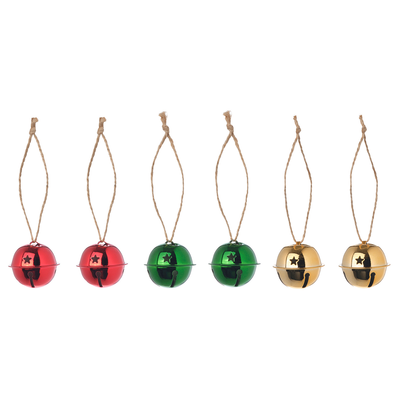 VINTER 2021 hanging decoration jingle bell mixed colours - IKEA