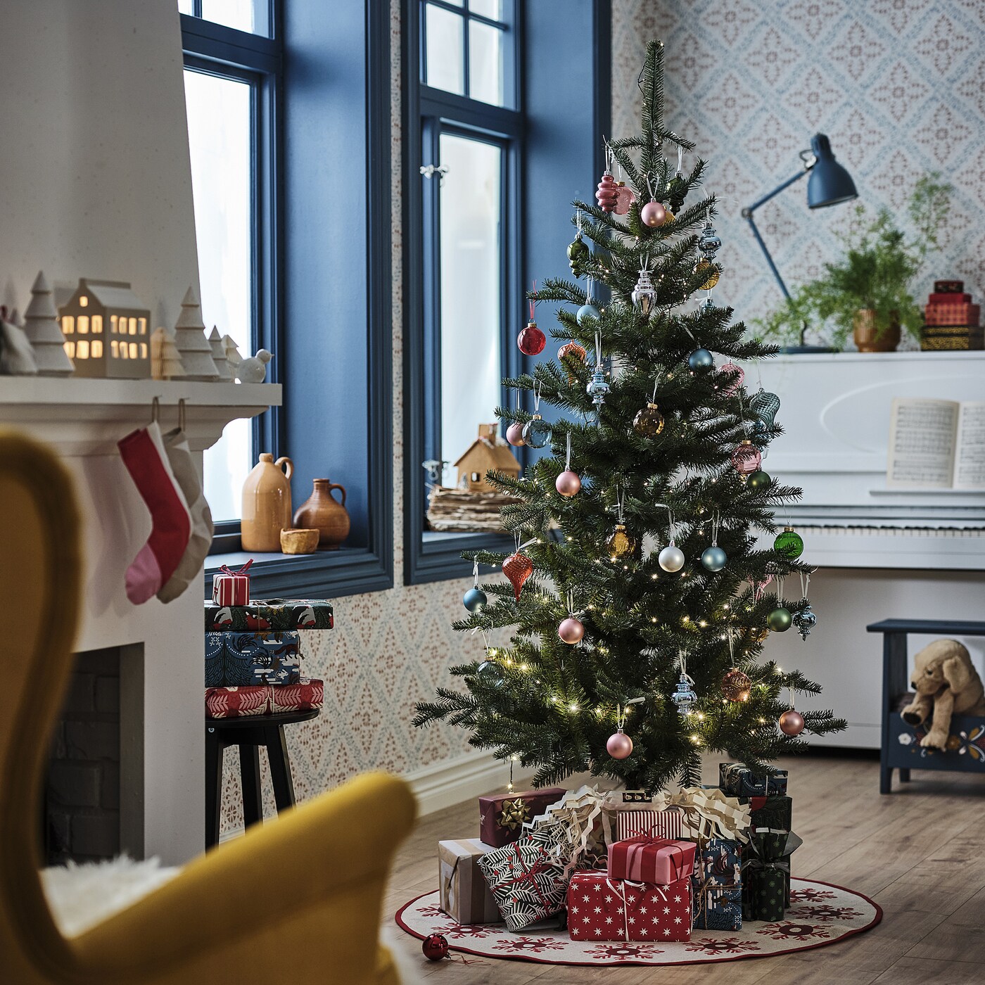 VINTERFINT artificial Christmas tree in/outdoor green - IKEA